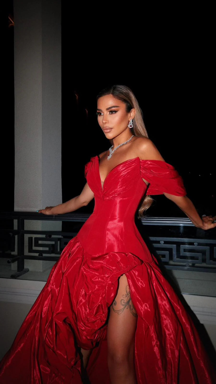 Fouad Sarkis F02872A Couture Evening Gown