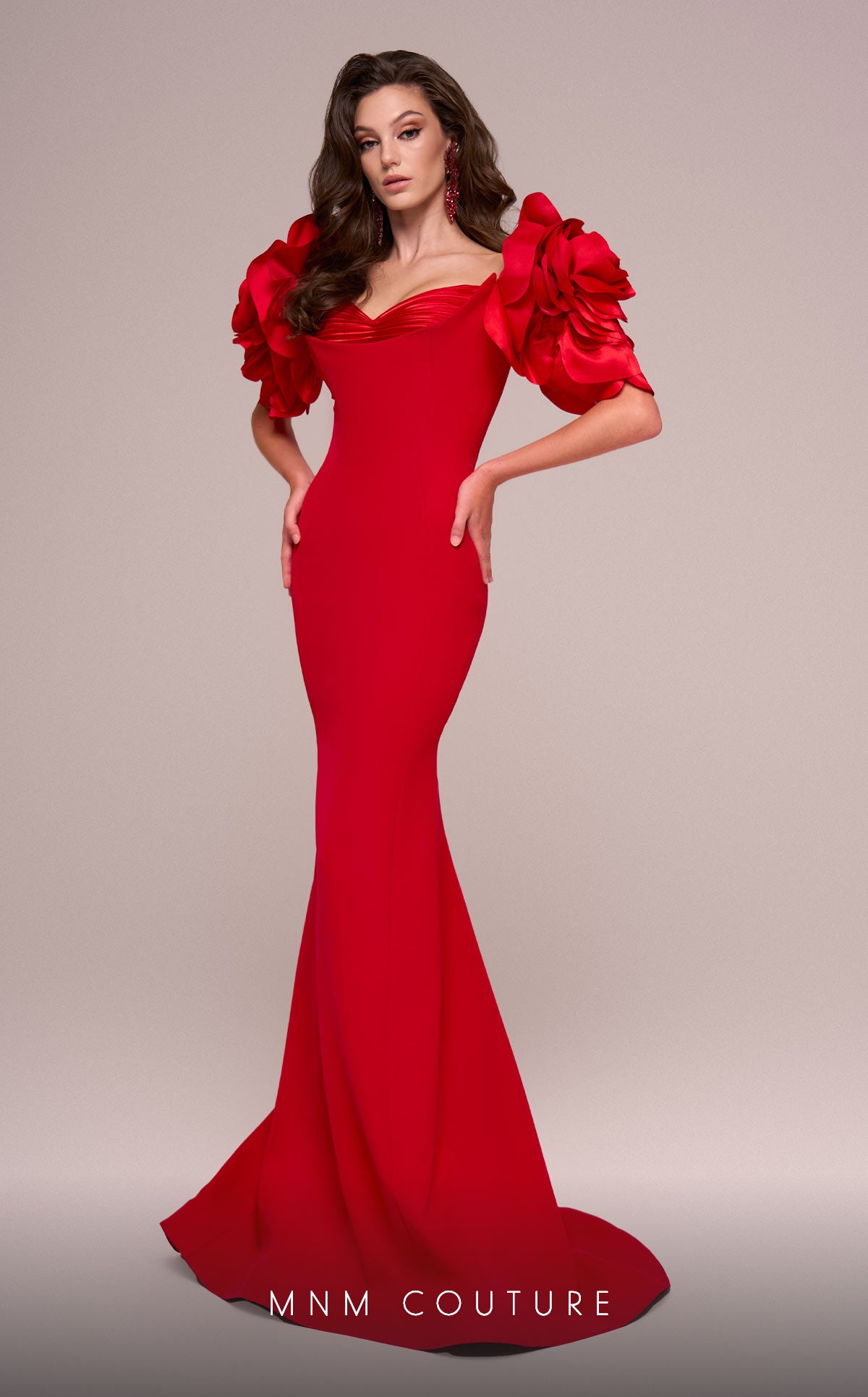 Fouad Sarkis F02886 Couture Evening Gown