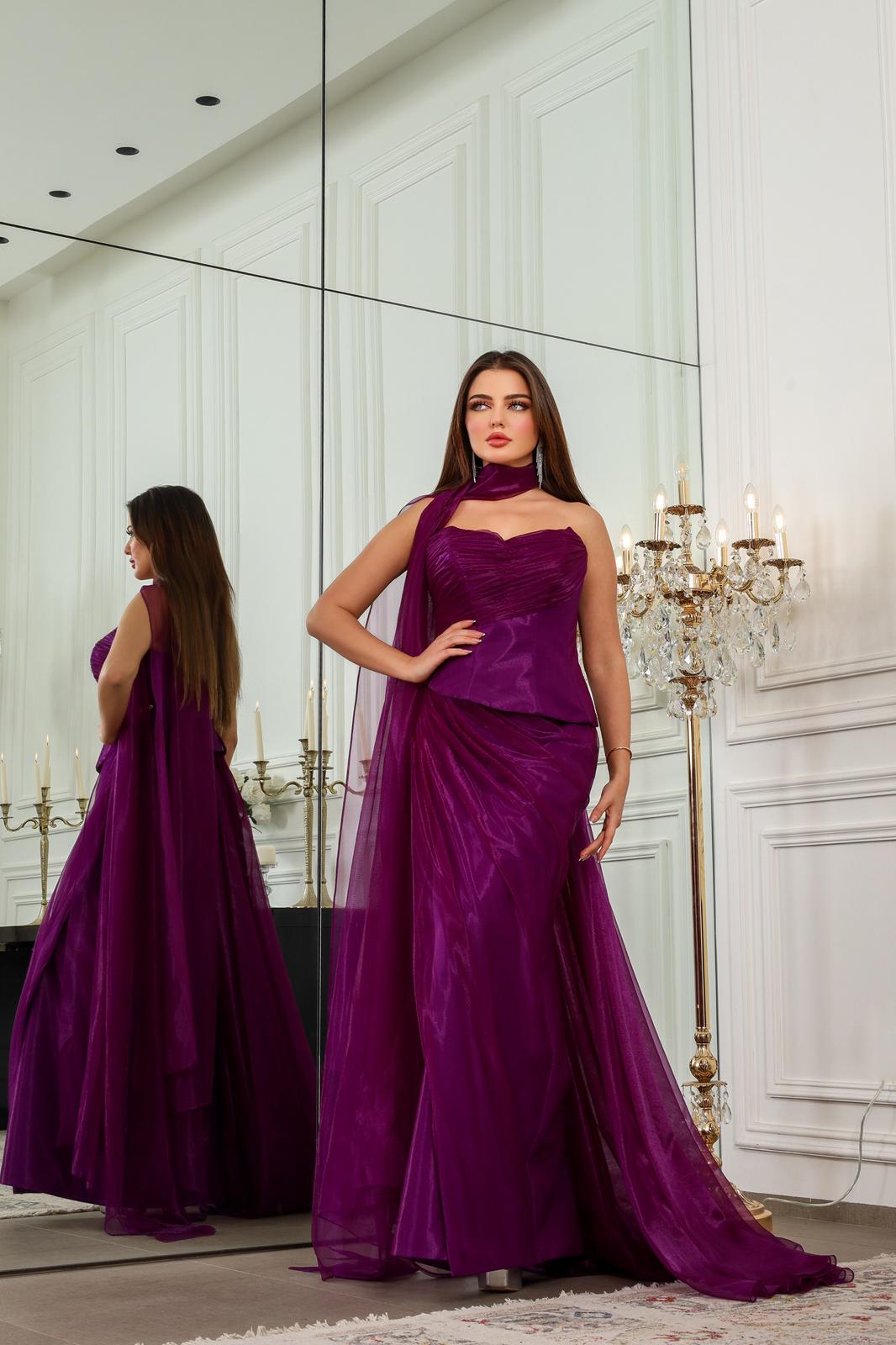 Fouad Sarkis F02894 Couture Evening Gown