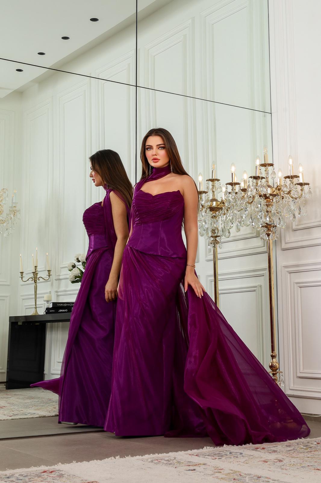 Fouad Sarkis F02894 Couture Evening Gown