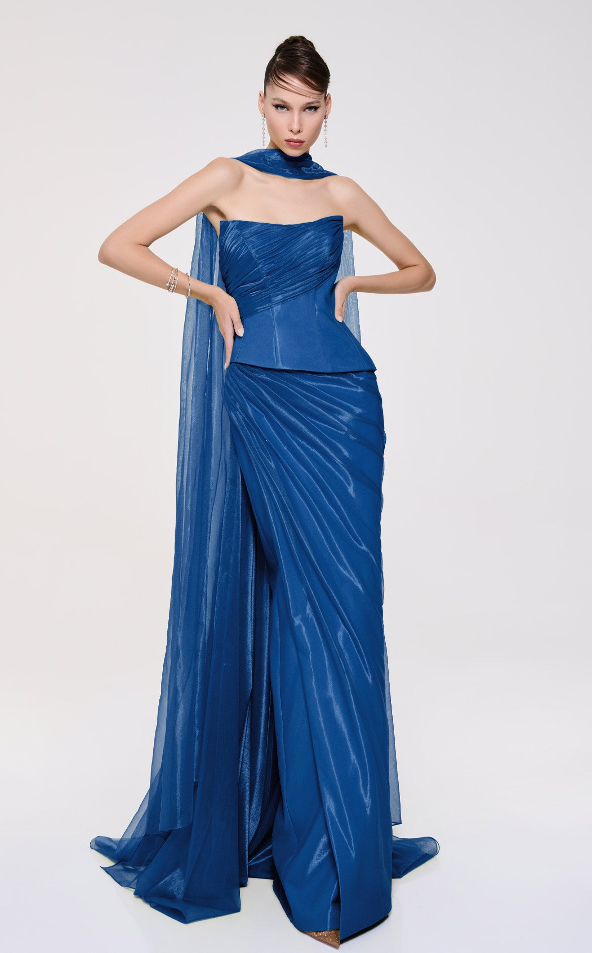 Fouad Sarkis F02894 Couture Evening Gown