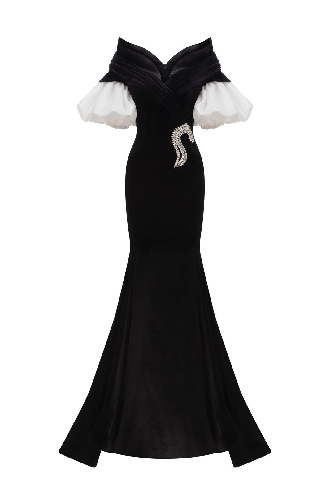 Fouad Sarkis F02898 Couture Evening Gown