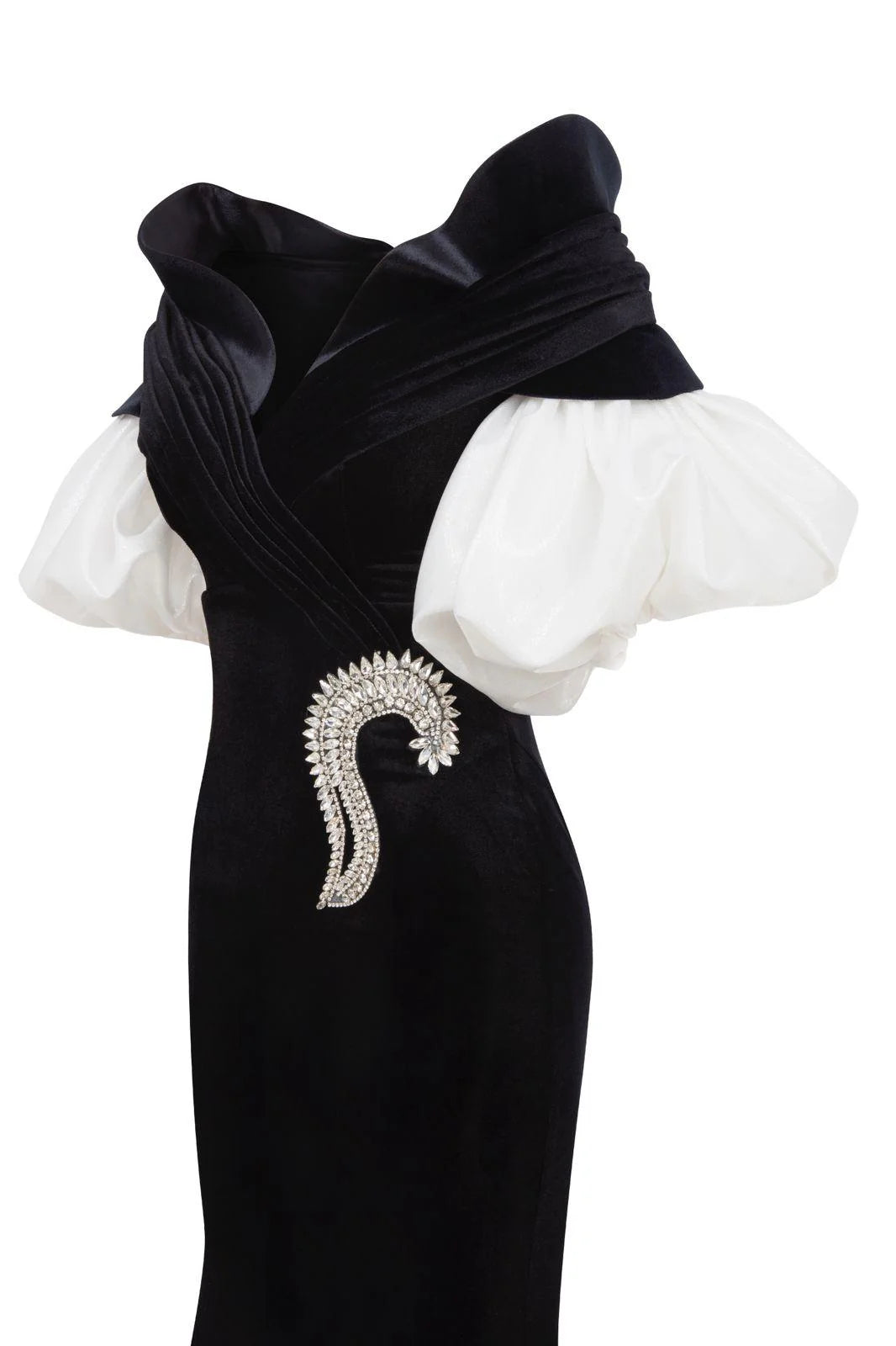 Fouad Sarkis F02898 Couture Evening Gown