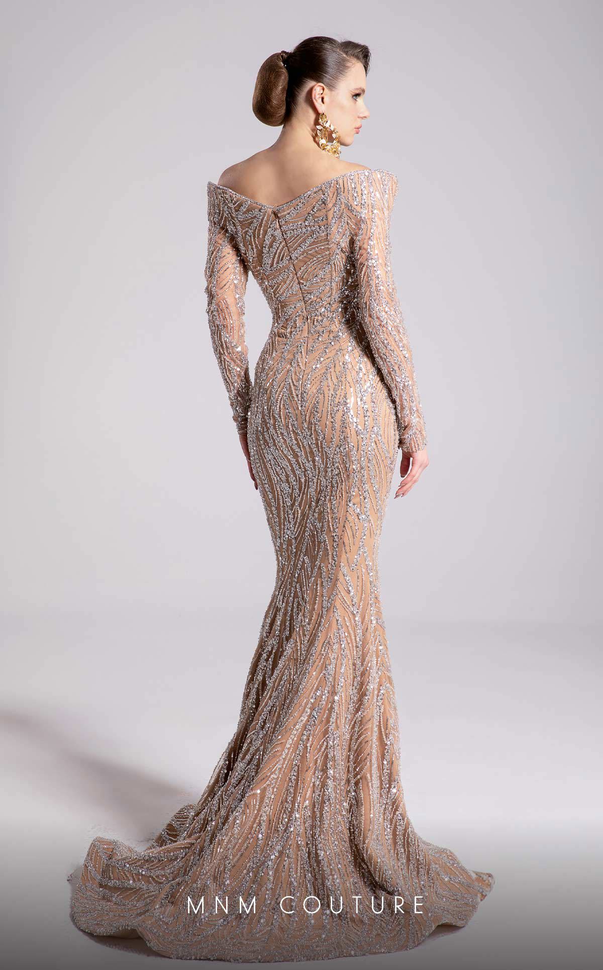 Fouad Sarkis F02900 Couture Evening Gown