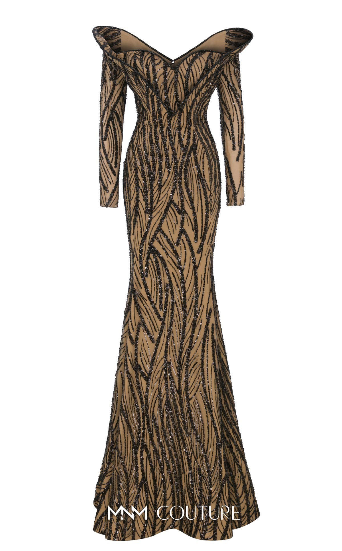 Fouad Sarkis F02900 Couture Evening Gown