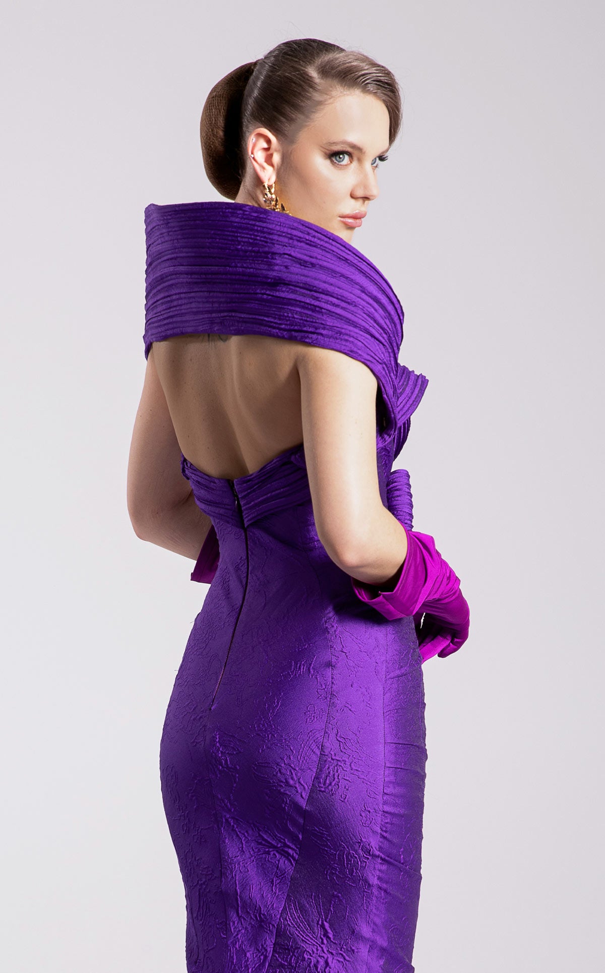 Fouad Sarkis F02901 Couture Evening Gown
