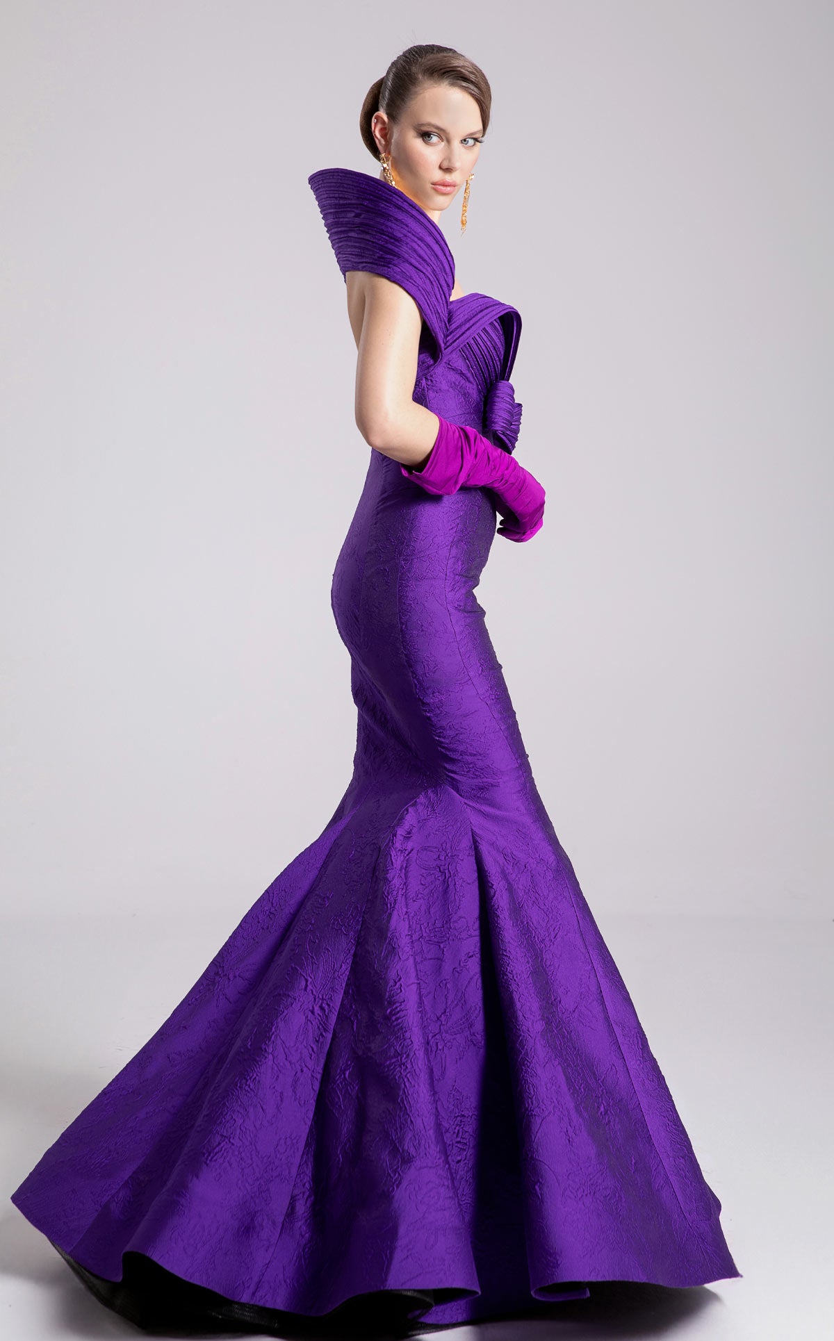 Fouad Sarkis F02901 Couture Evening Gown
