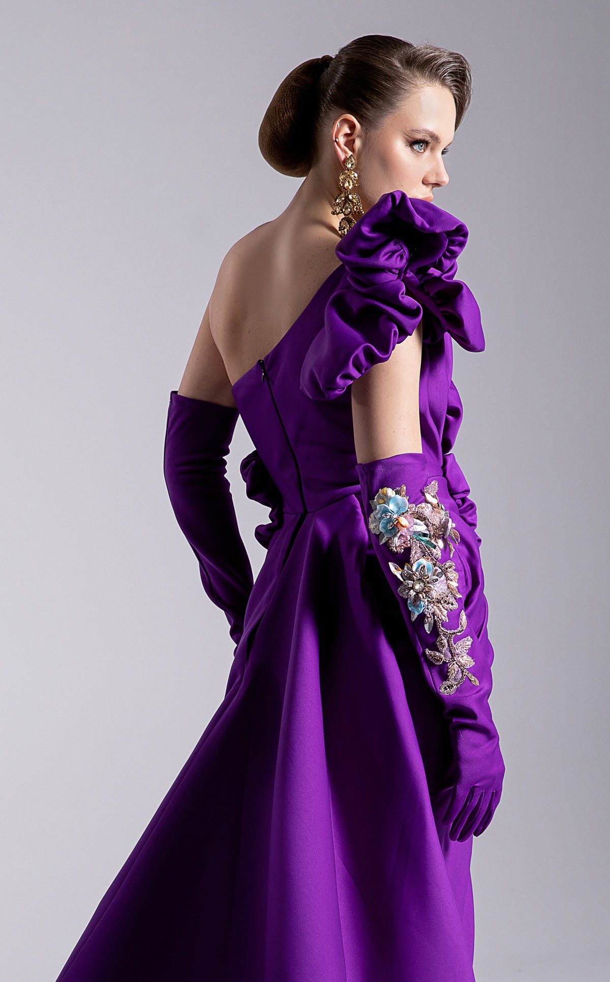 Fouad Sarkis F02904 Couture Evening Gown