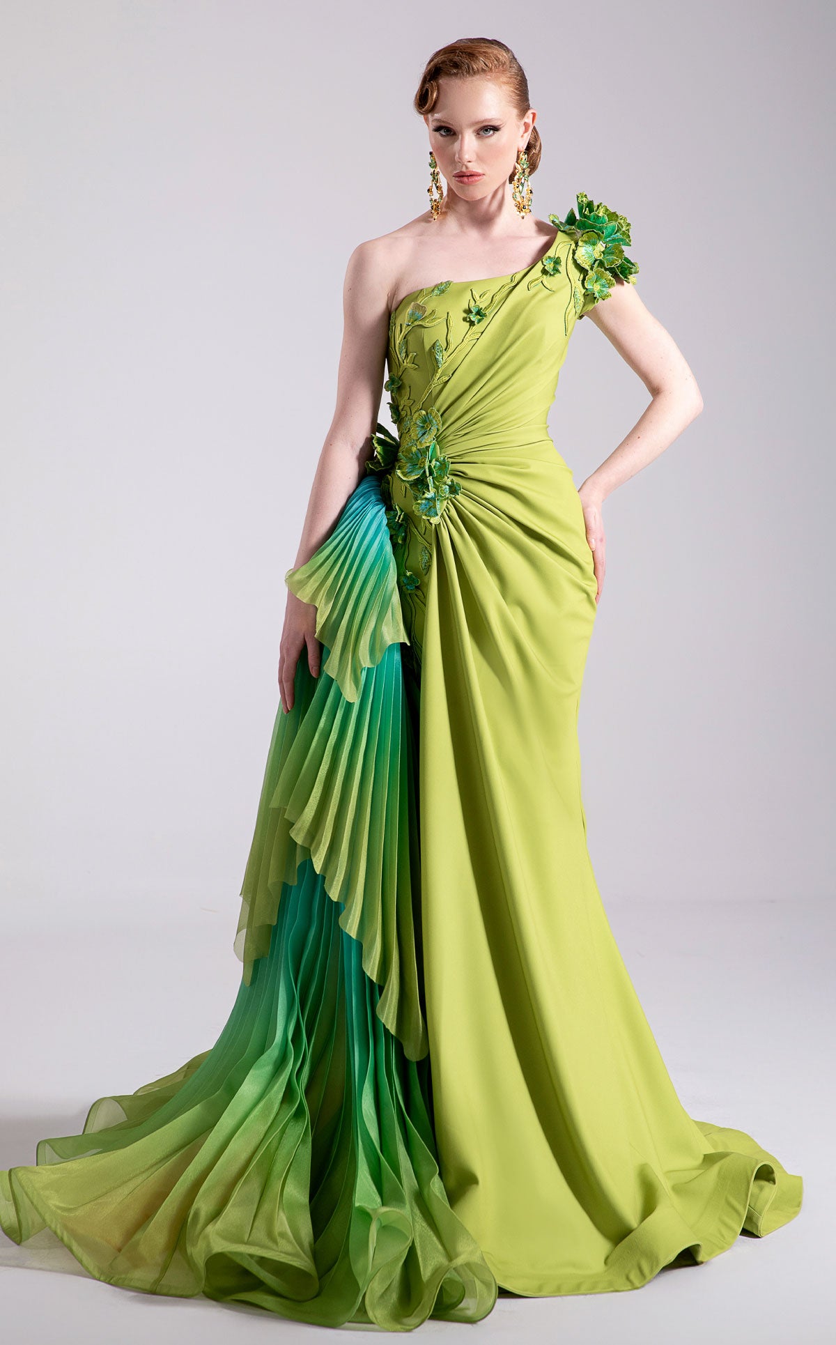 Fouad Sarkis F02911 Couture Evening Gown