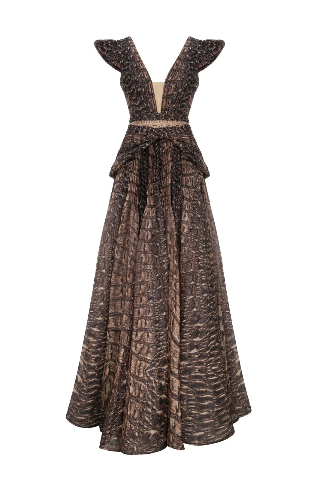 Fouad Sarkis F02922 Couture Evening Gown