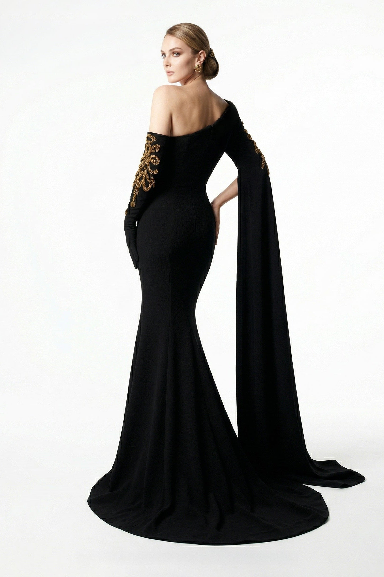 Fouad Sarkis F2606A Couture Evening Gown