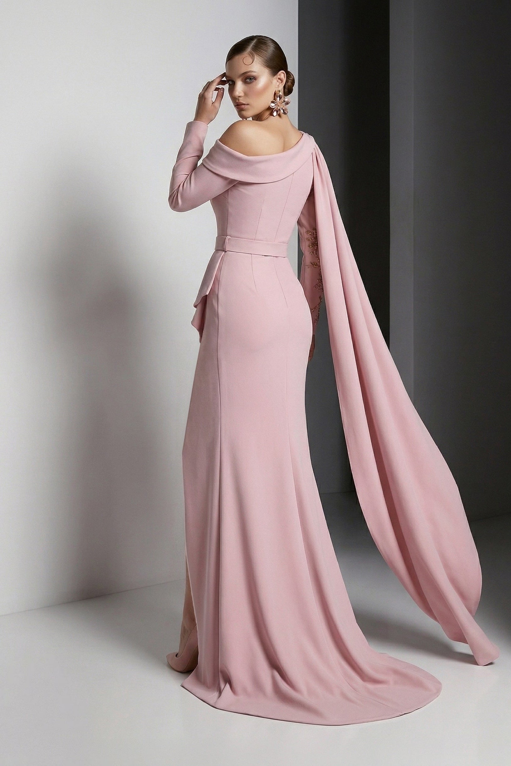 Fouad Sarkis F3039 Couture Evening Gown