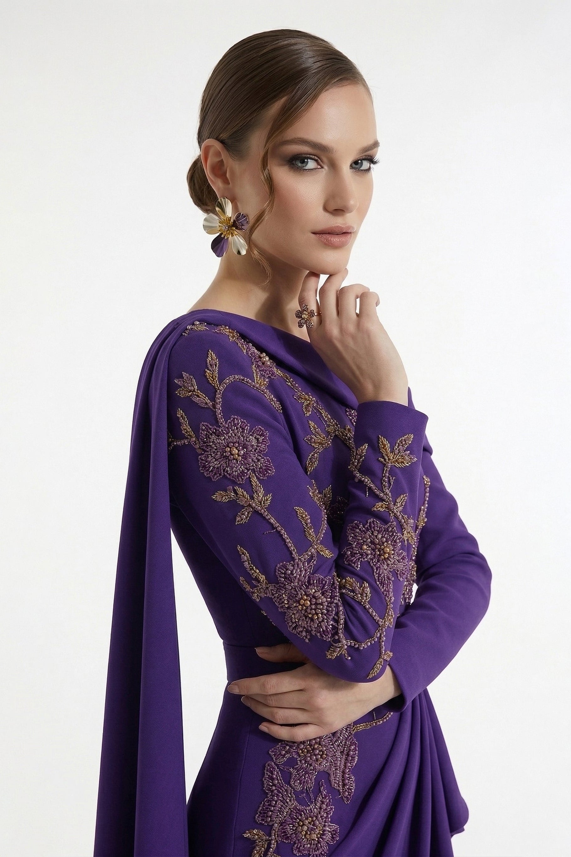 Fouad Sarkis F3039 Couture Evening Gown