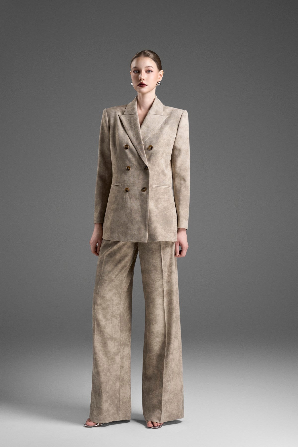 Modern, Straight-Leg Tailored Trousers