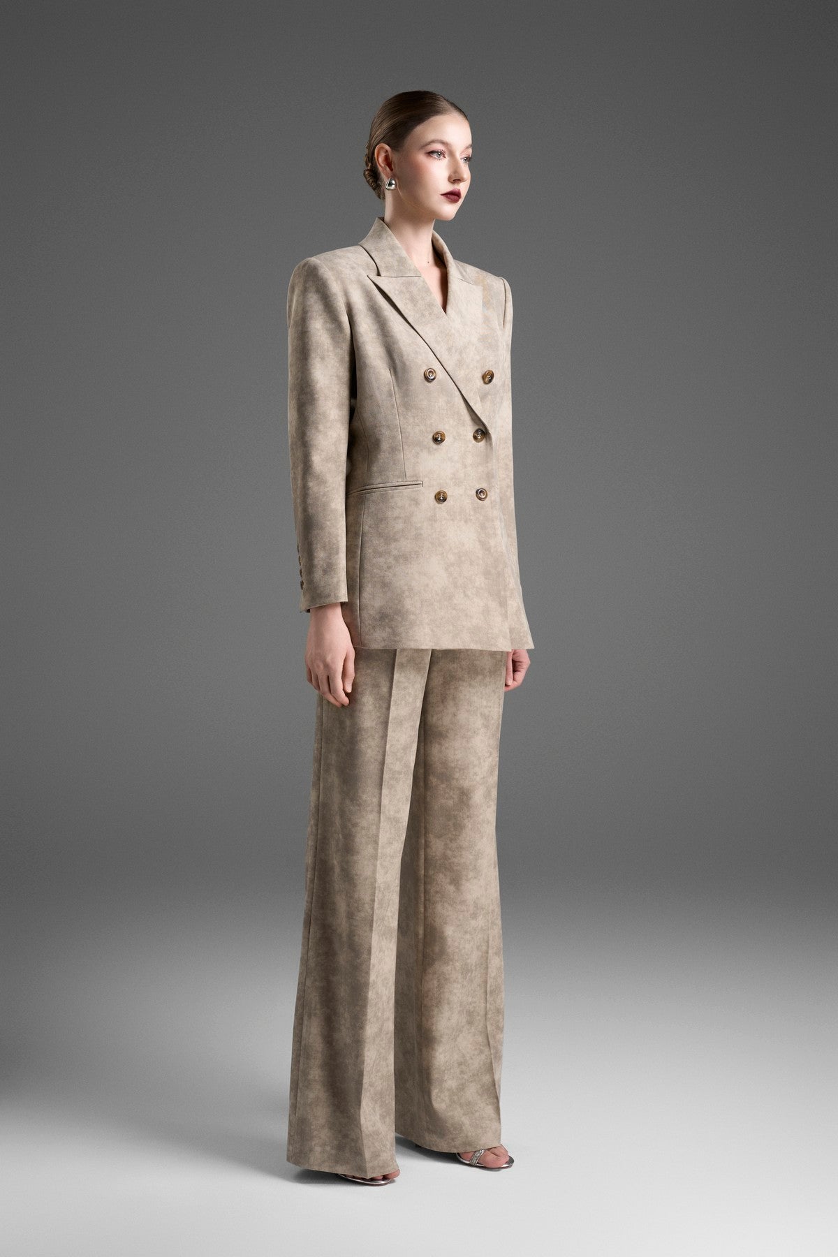Modern, Straight-Leg Tailored Trousers