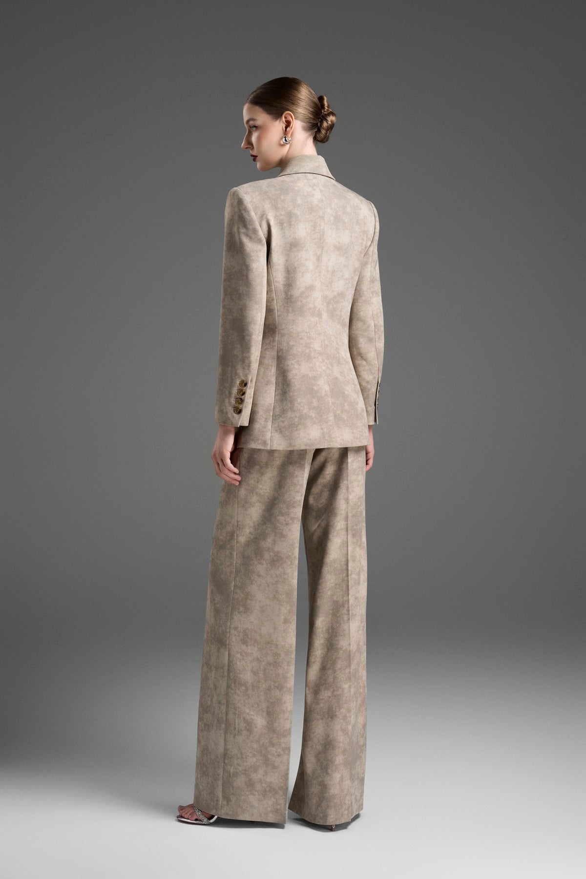 Modern, Straight-Leg Tailored Trousers