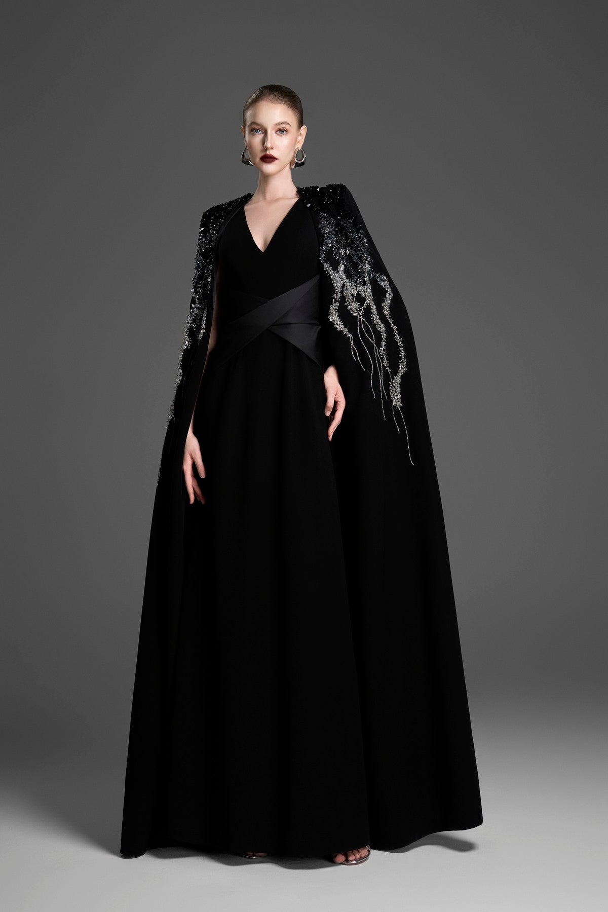 Crystal Drape Dress