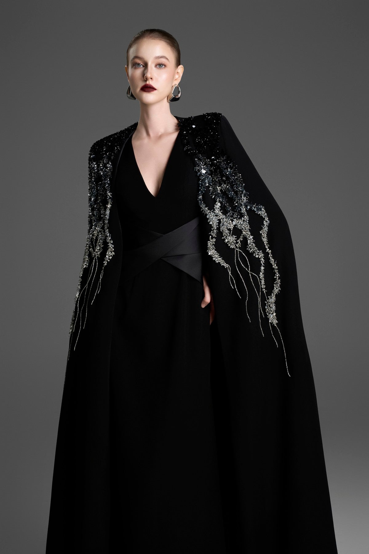 Crystal Drape Dress