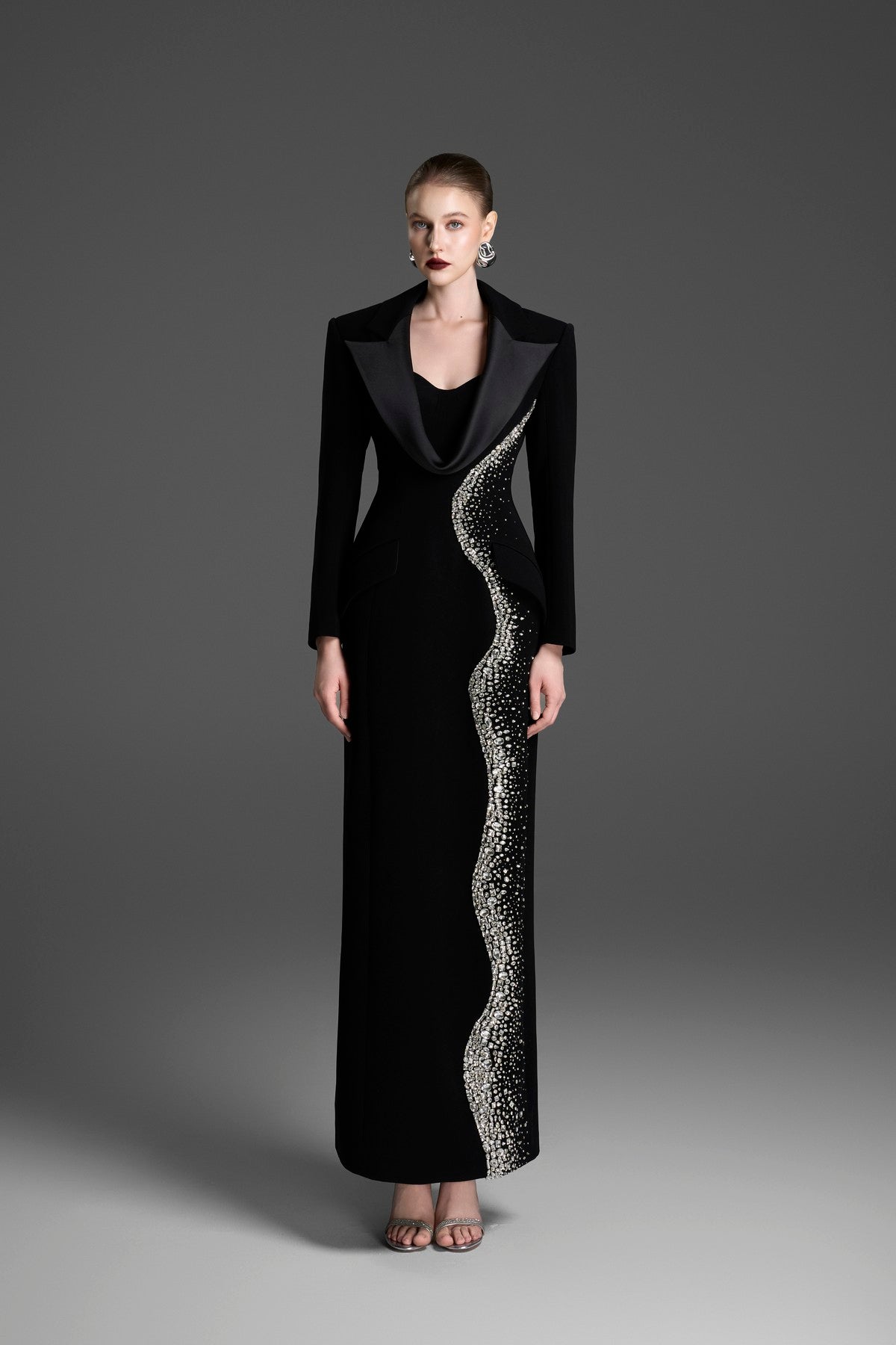 Silver Flow Dress