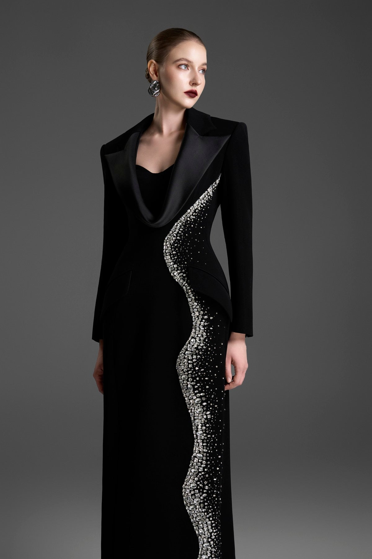 Silver Flow Dress