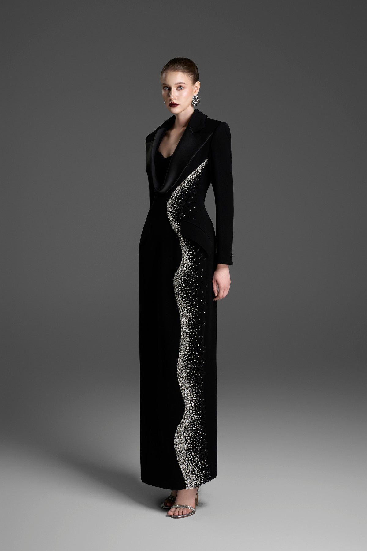 Silver Flow Dress