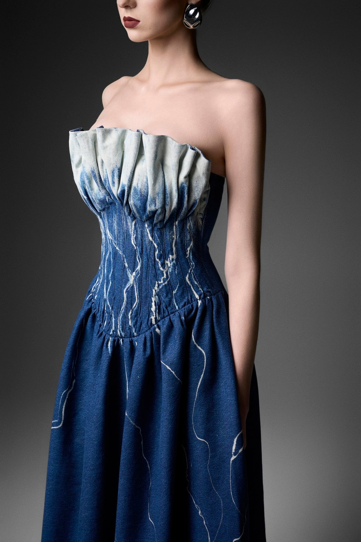 Wave-Wash Dress