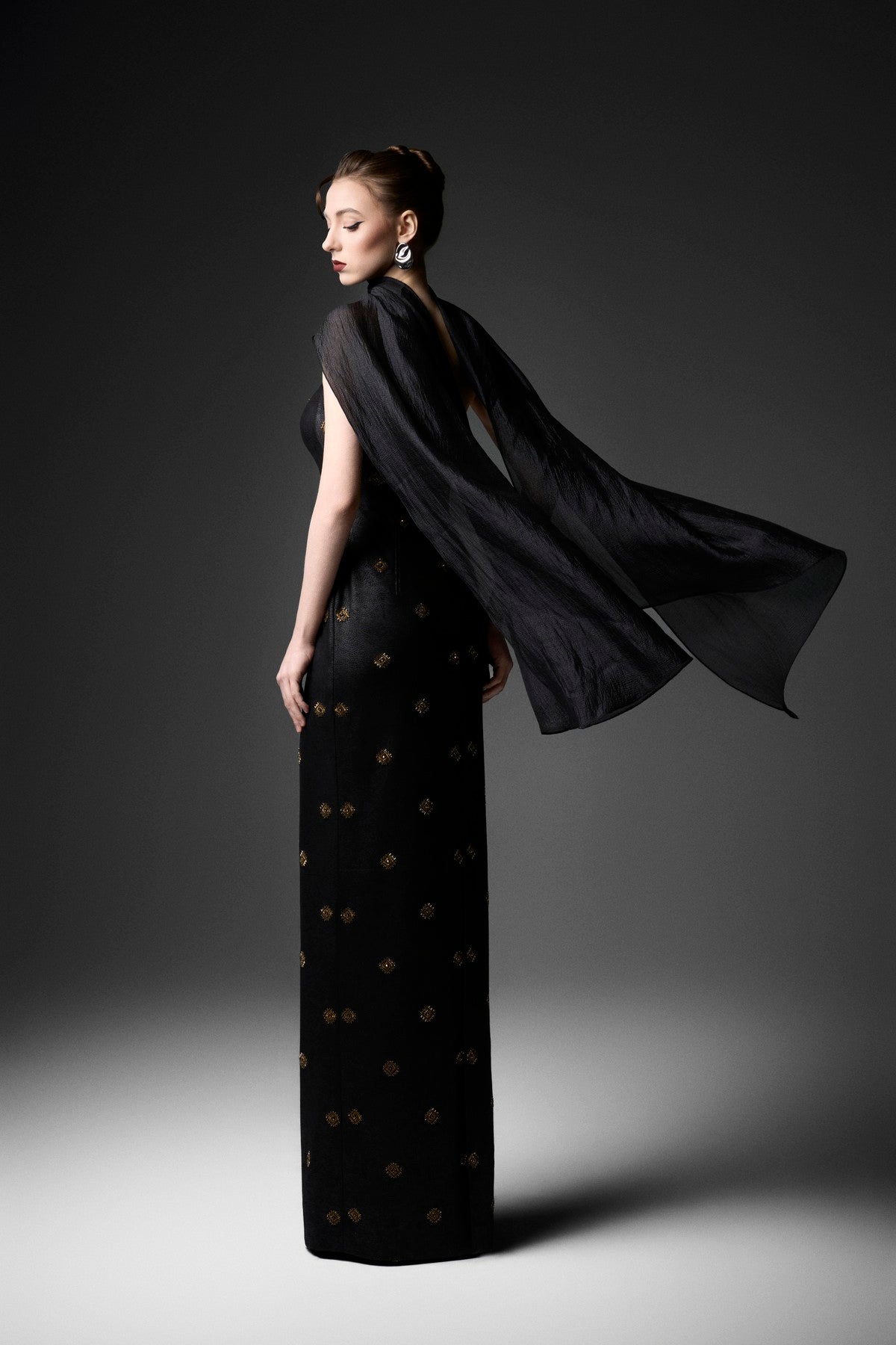 Rococo Leather Dress