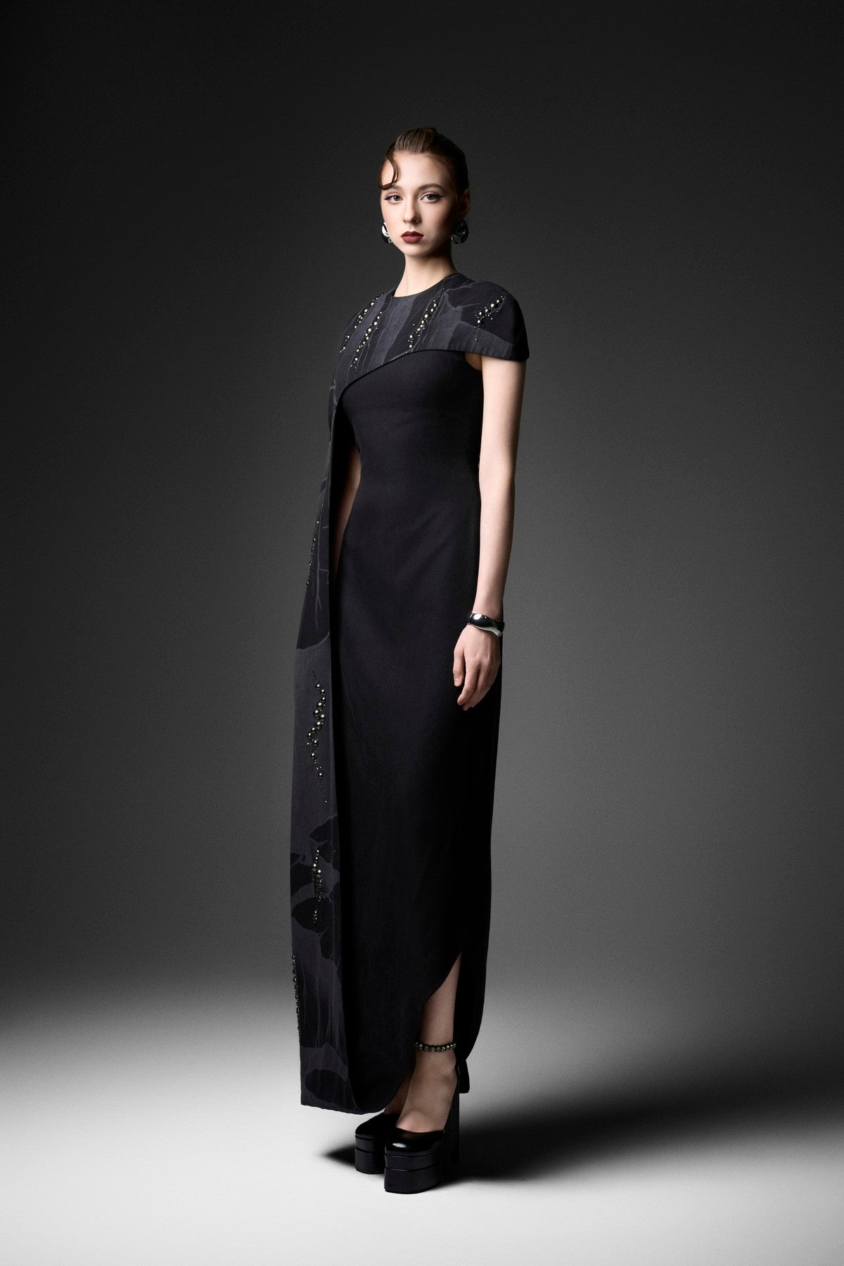 Laser Cape Dress