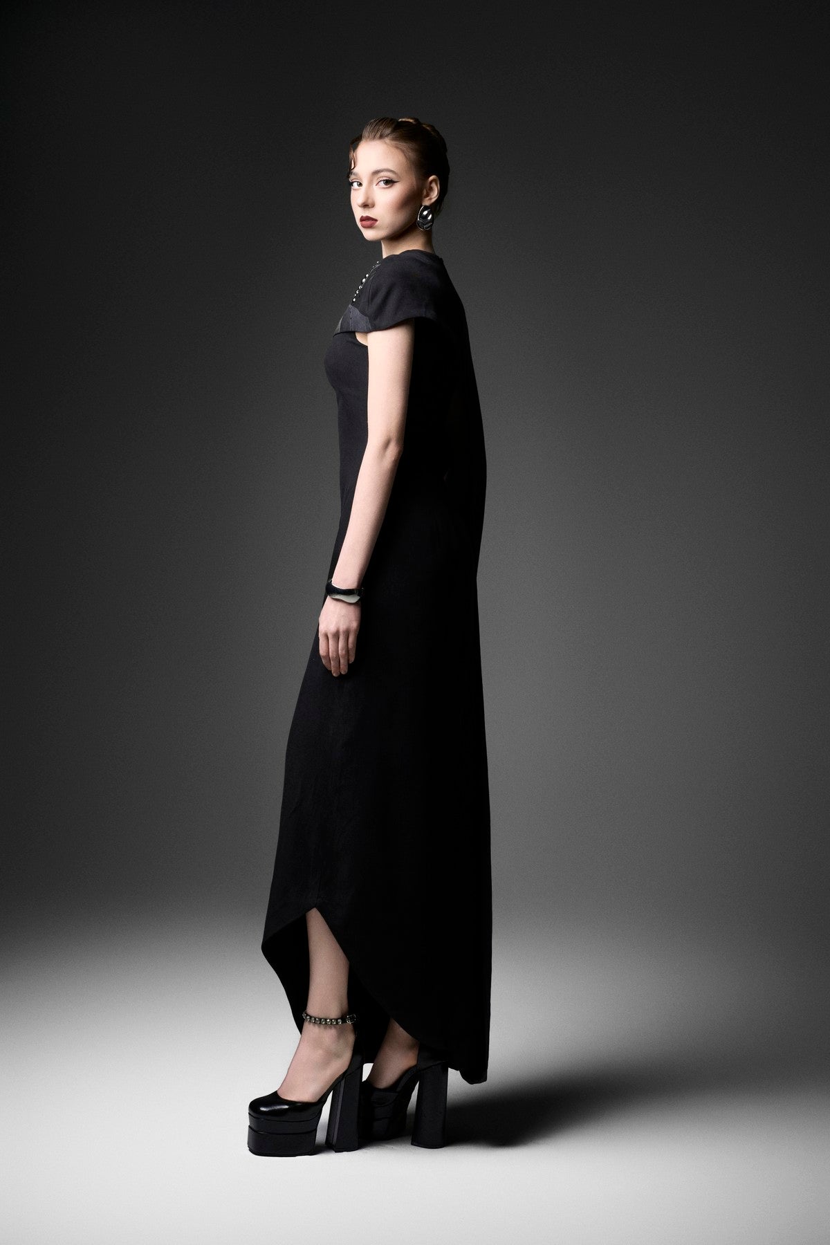 Laser Cape Dress