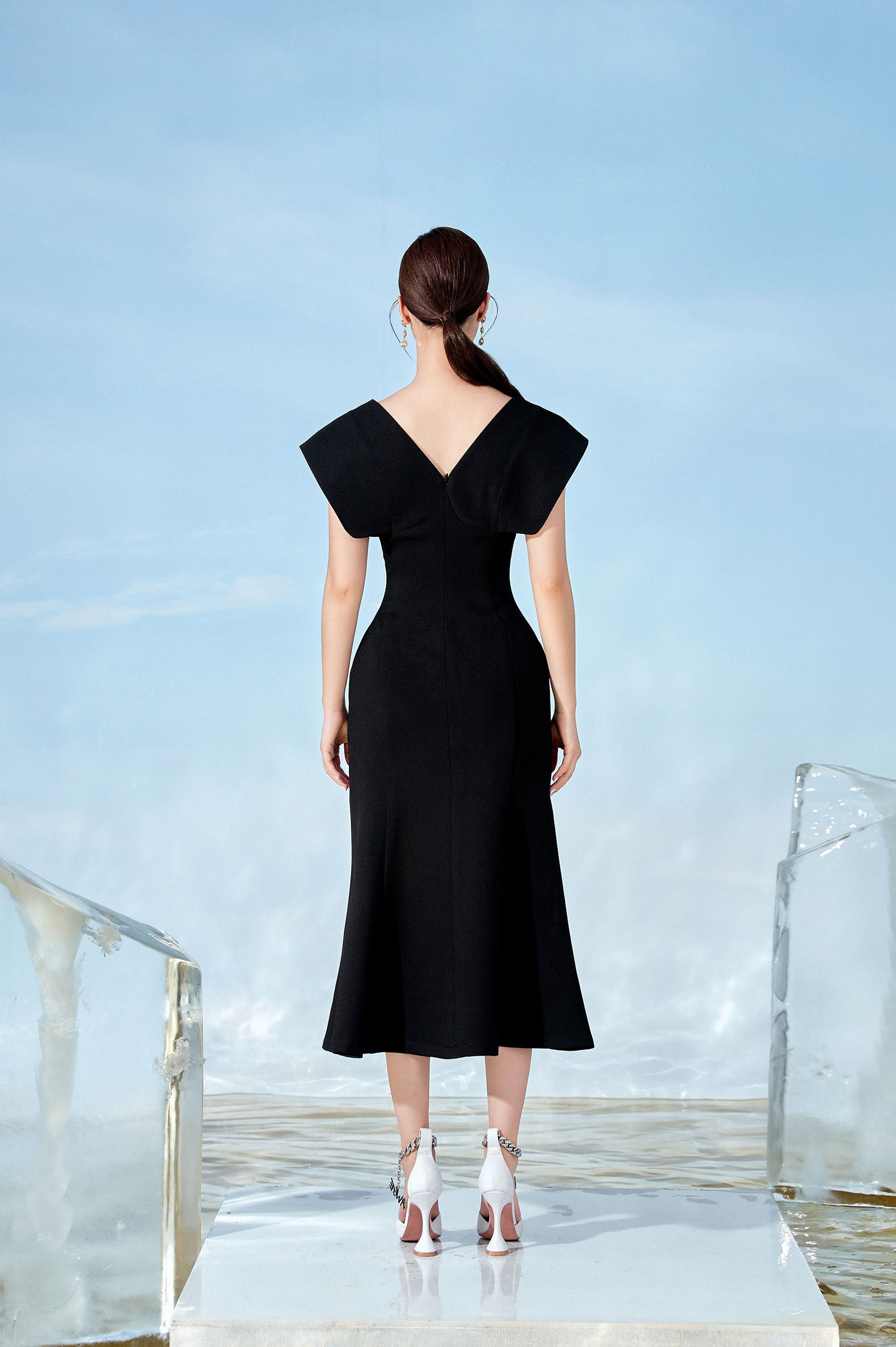 Gin Fishtail Dress