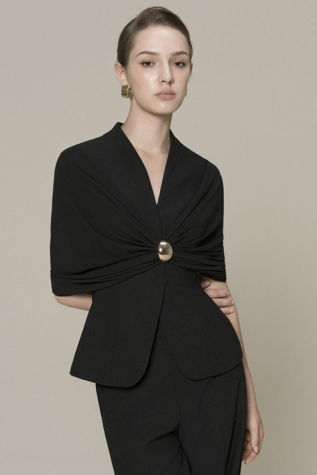 Halo Peplum Top
