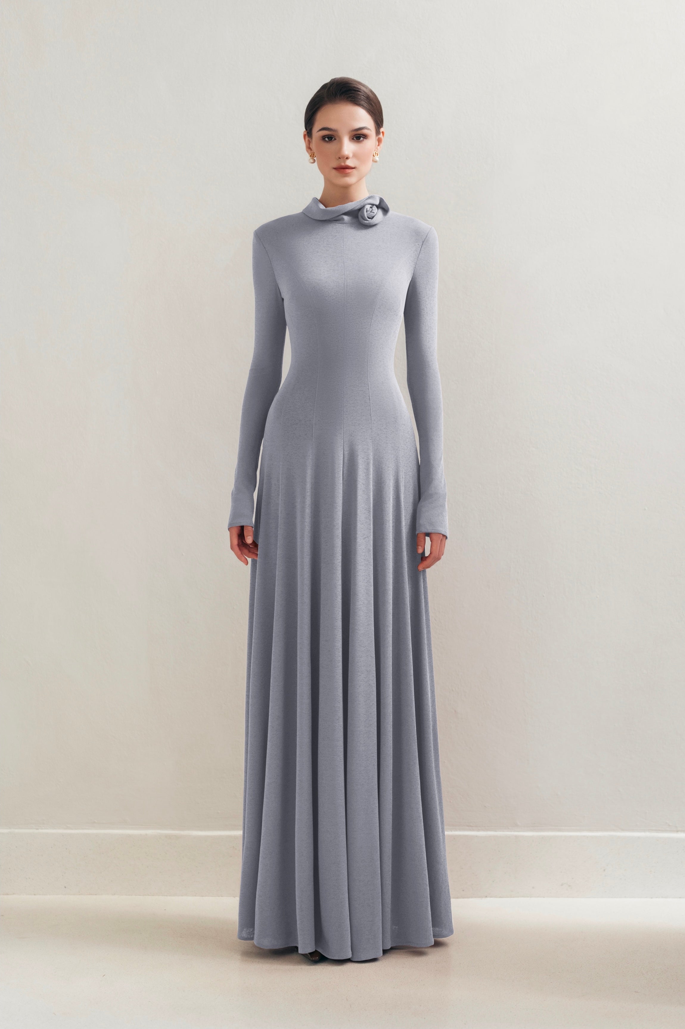 Rustic 3D Bloom Dress