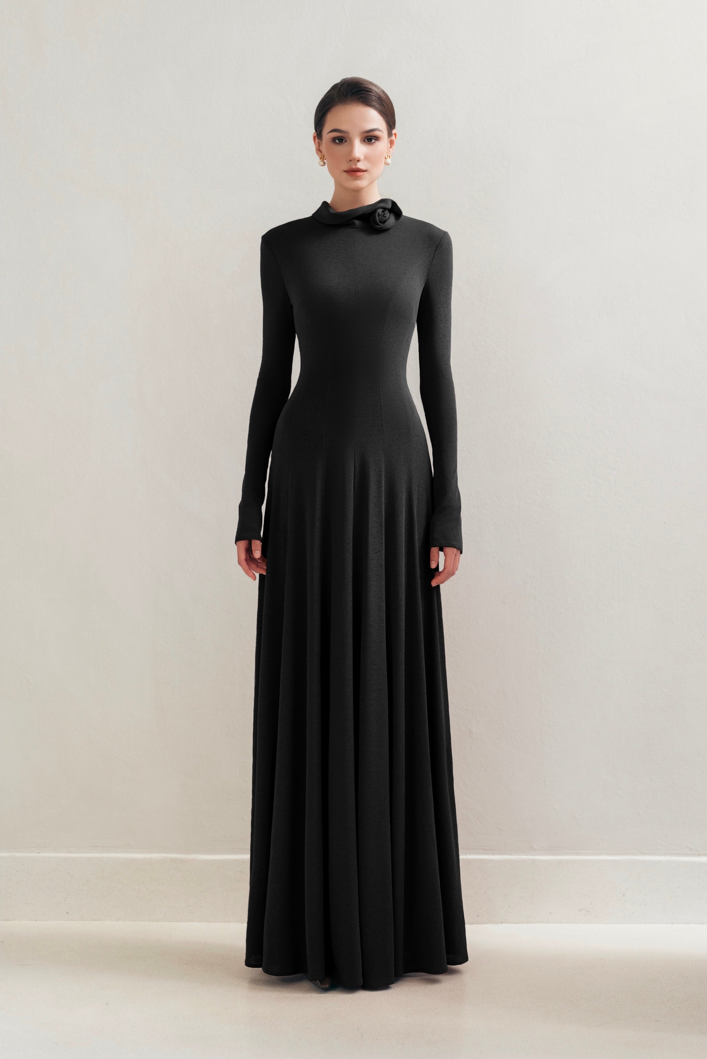 Rustic 3D Bloom Dress