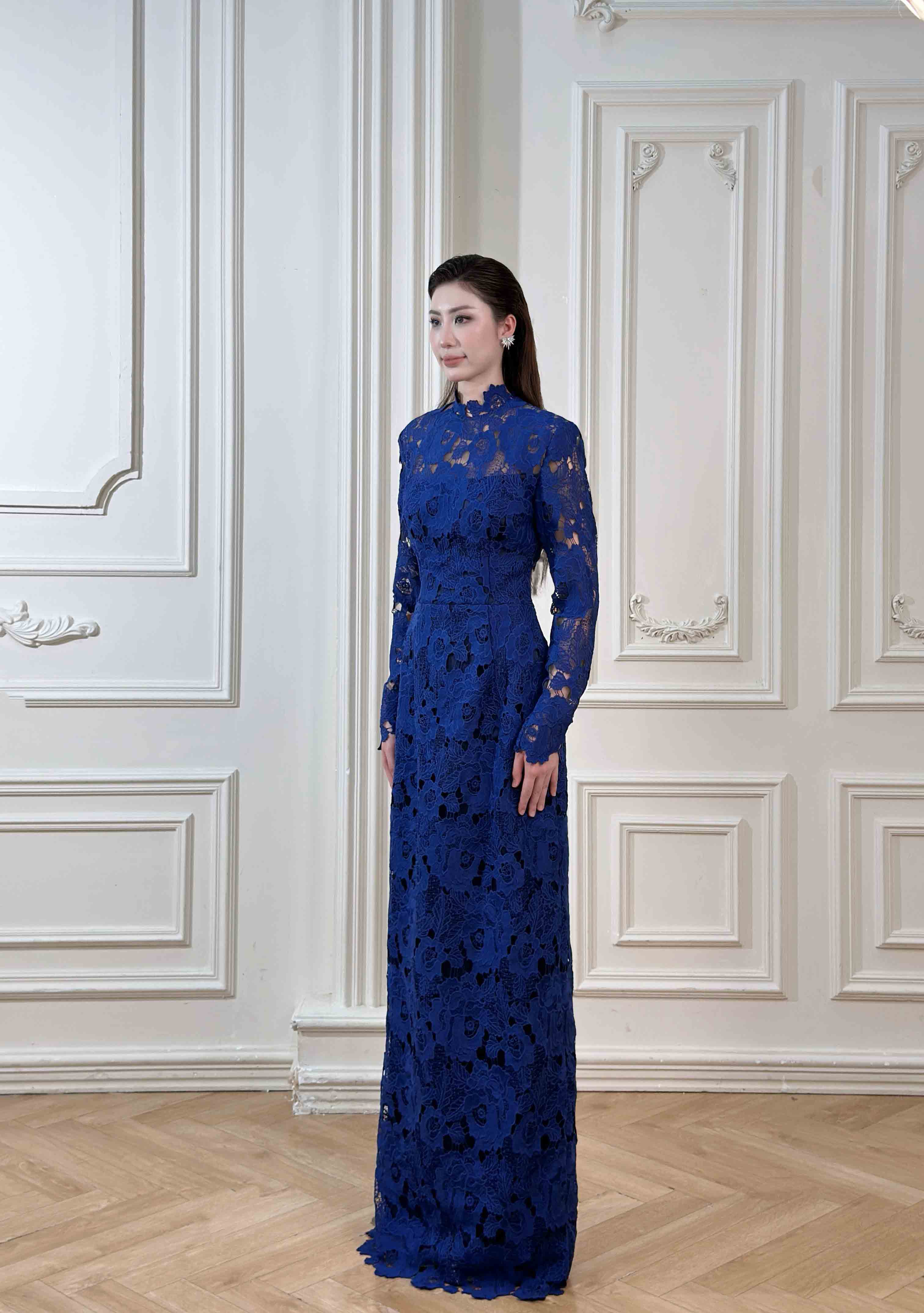 Eiren Dress – Lapis Blue Maxi Dress