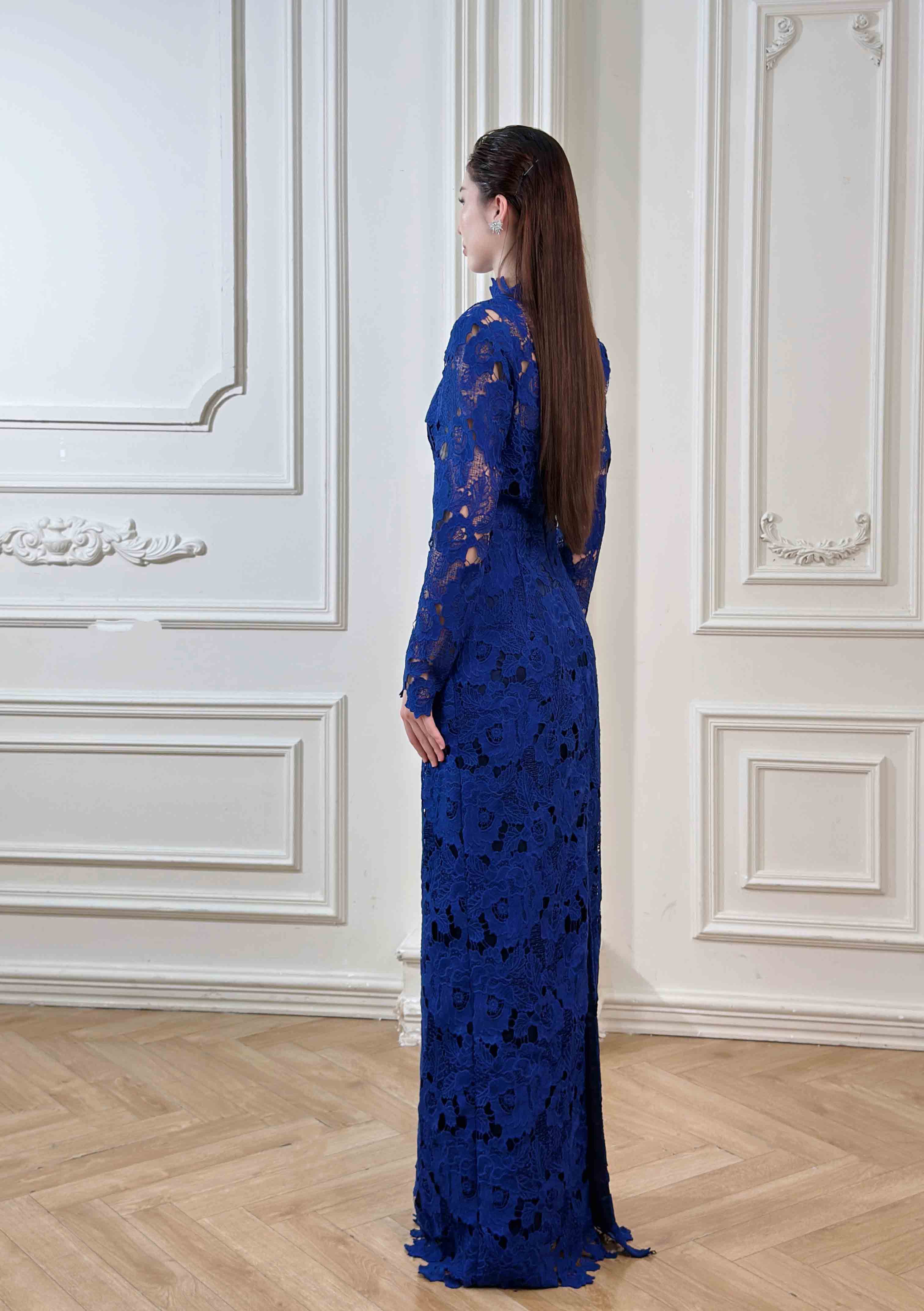 Eiren Dress – Lapis Blue Maxi Dress