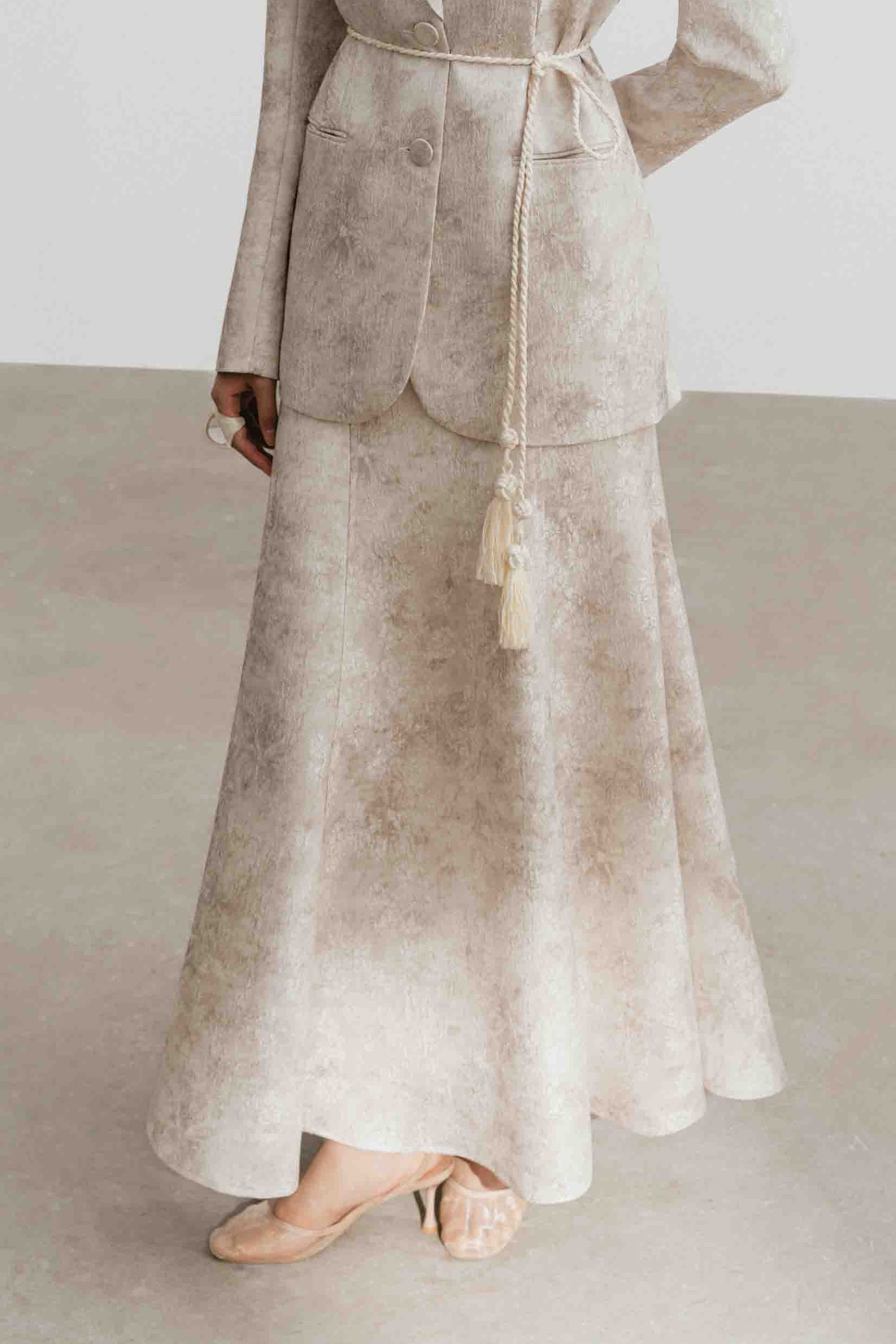 Jacquard Mermaid Skirt