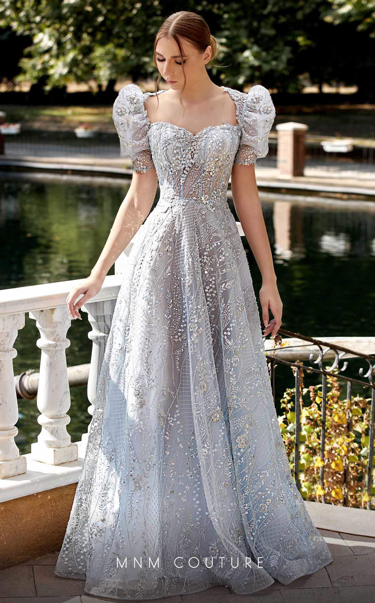 Whimsical A-Line Charm Style K3921