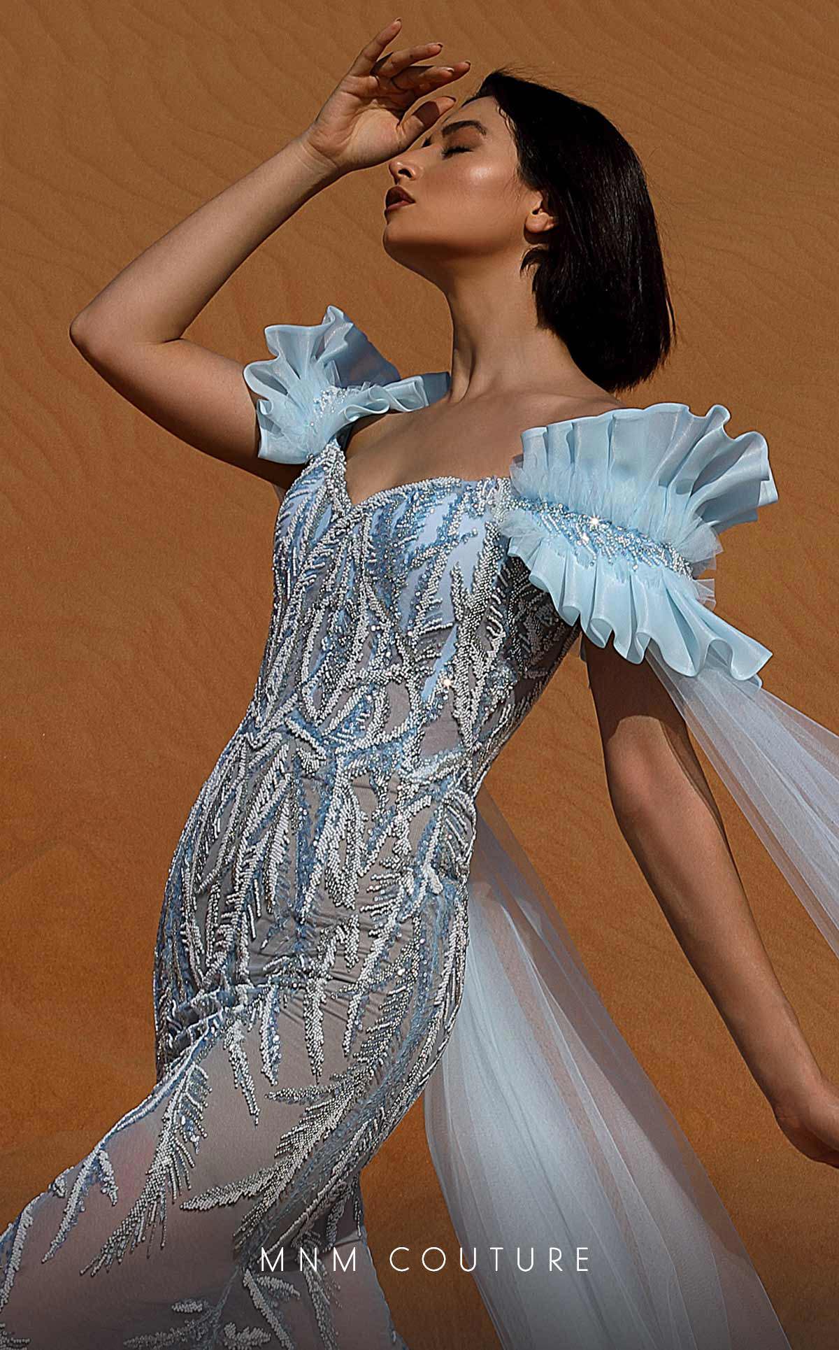 Sweetheart Ruffle Elegance Style K4041