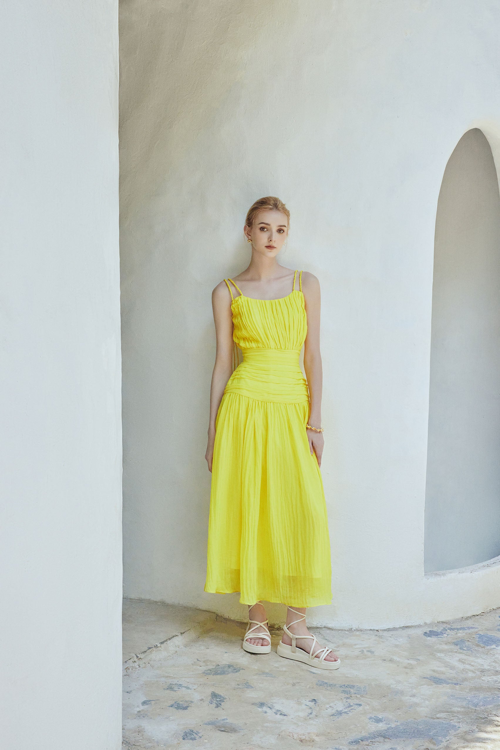 Kaia Ruffle Dress