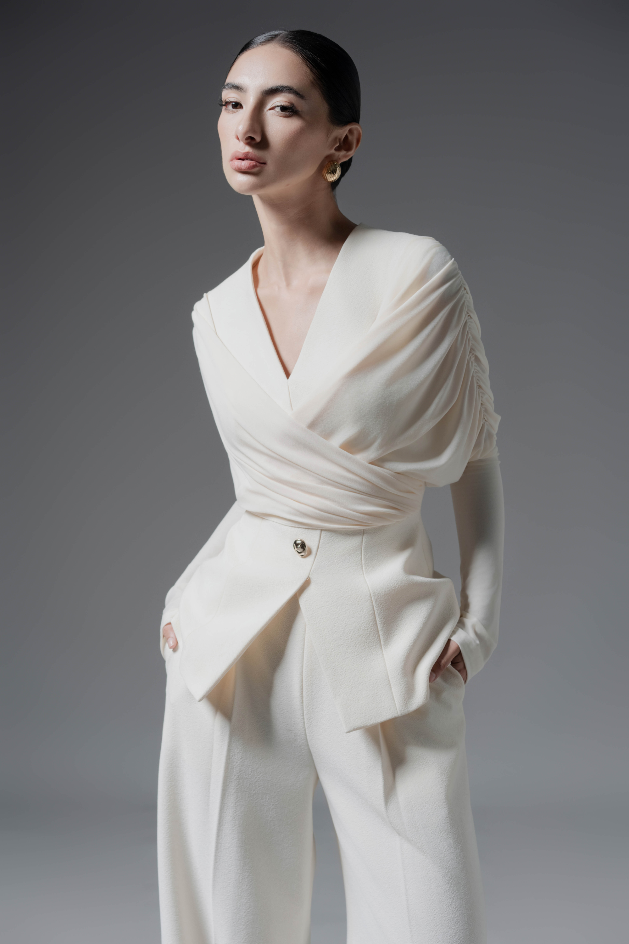 Stillness Cream Blazer