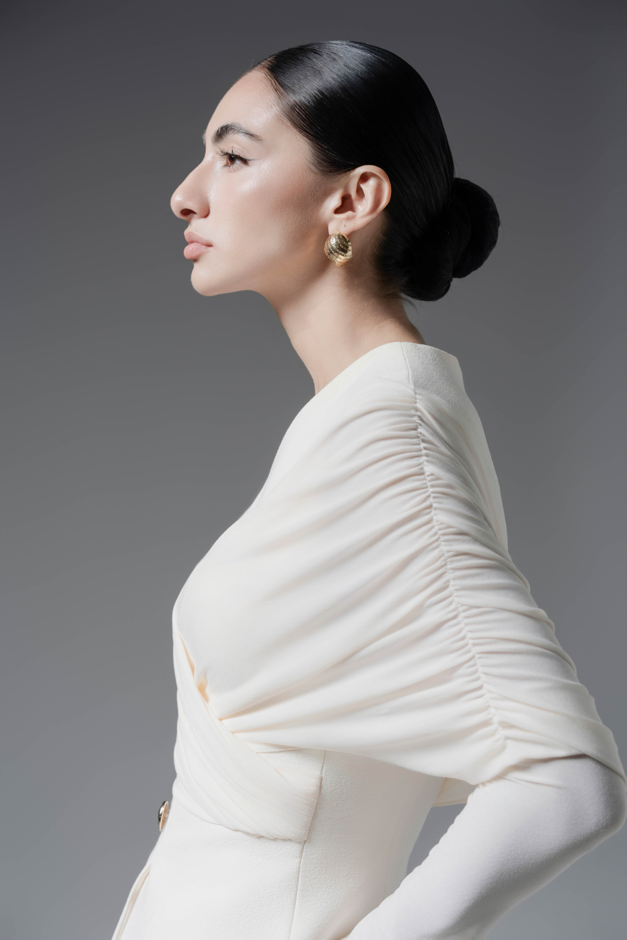 Stillness Cream Blazer & Skirt