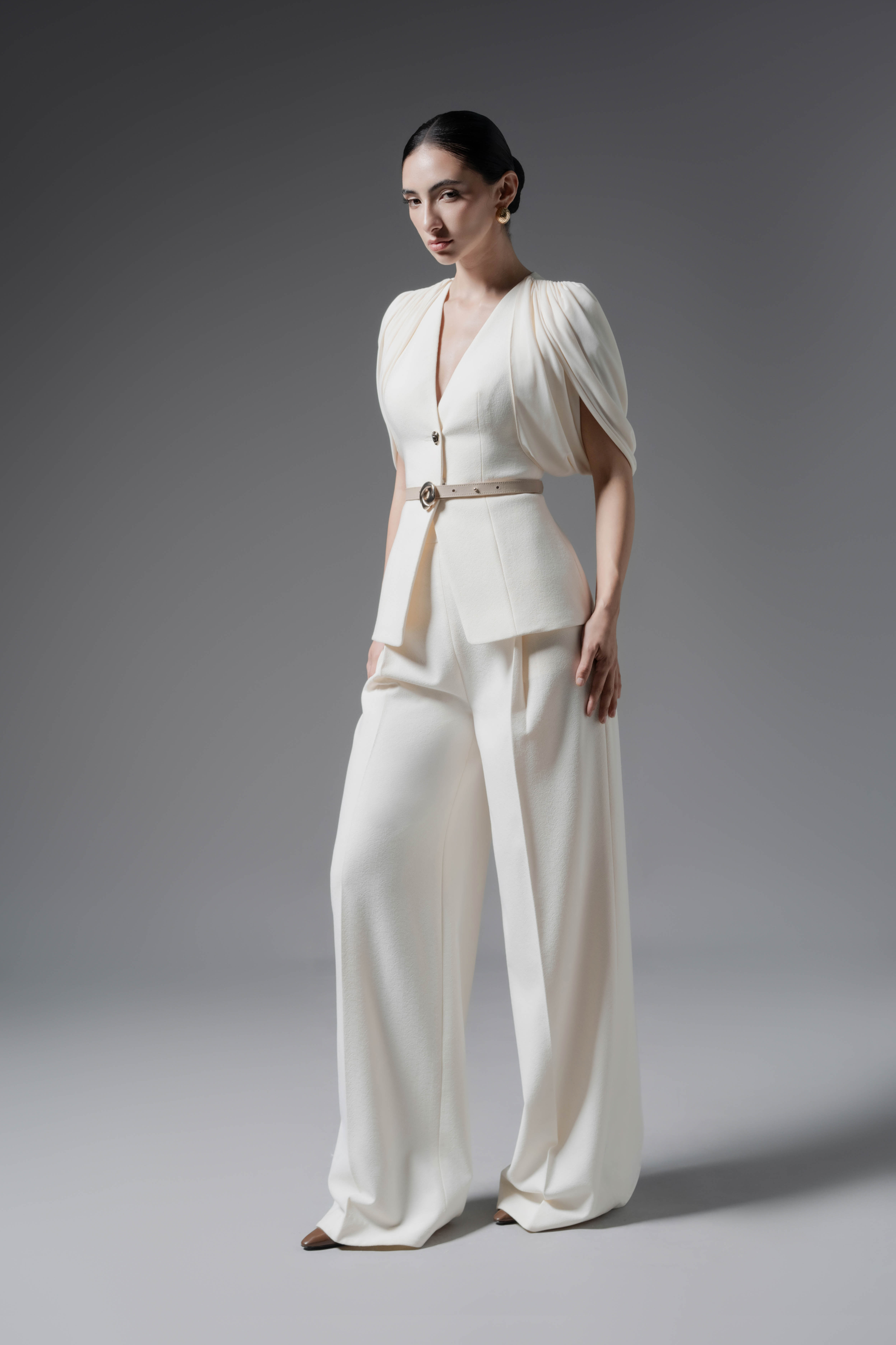 Veil Fold Blazer & Pants