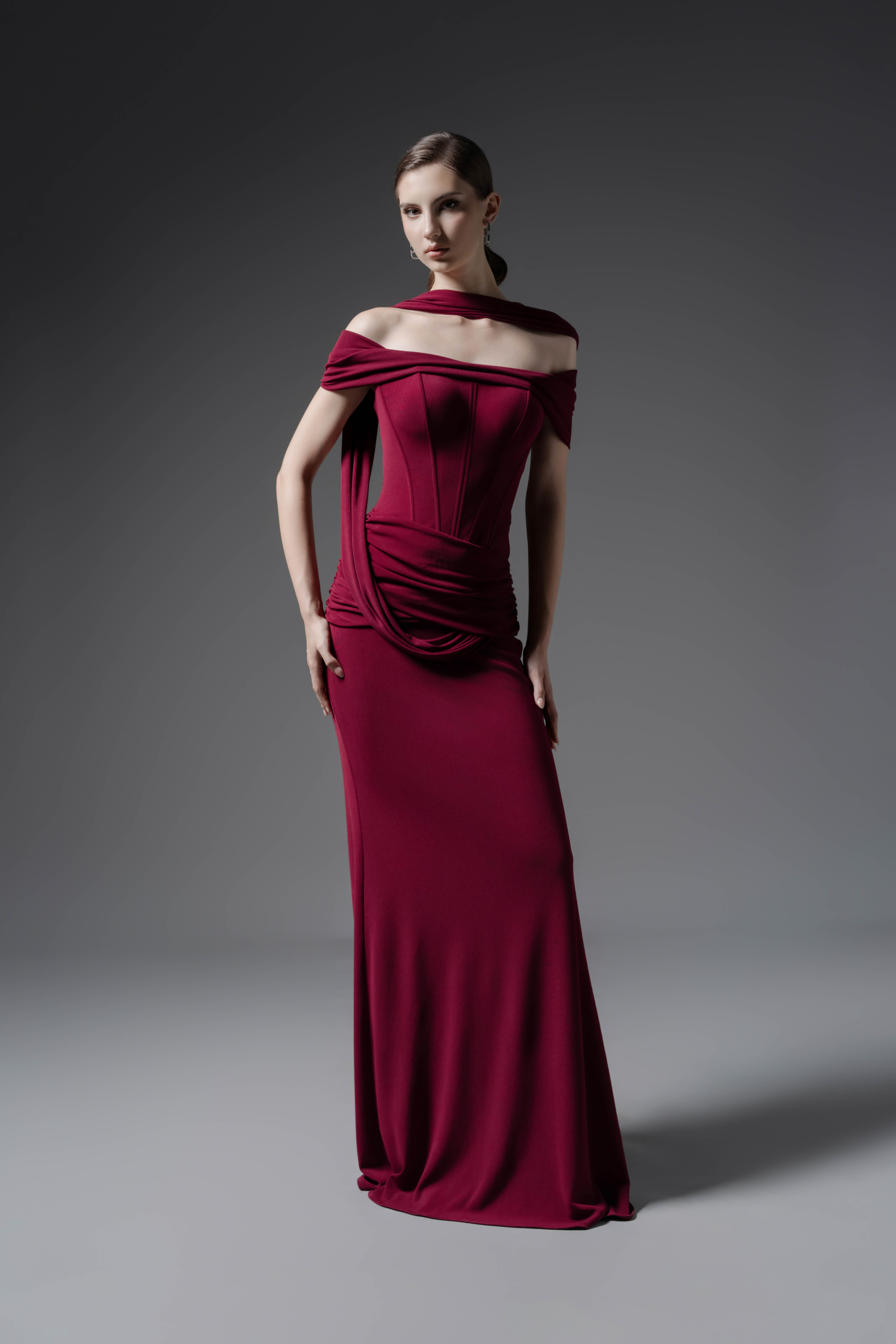 Velvet Echo Gown