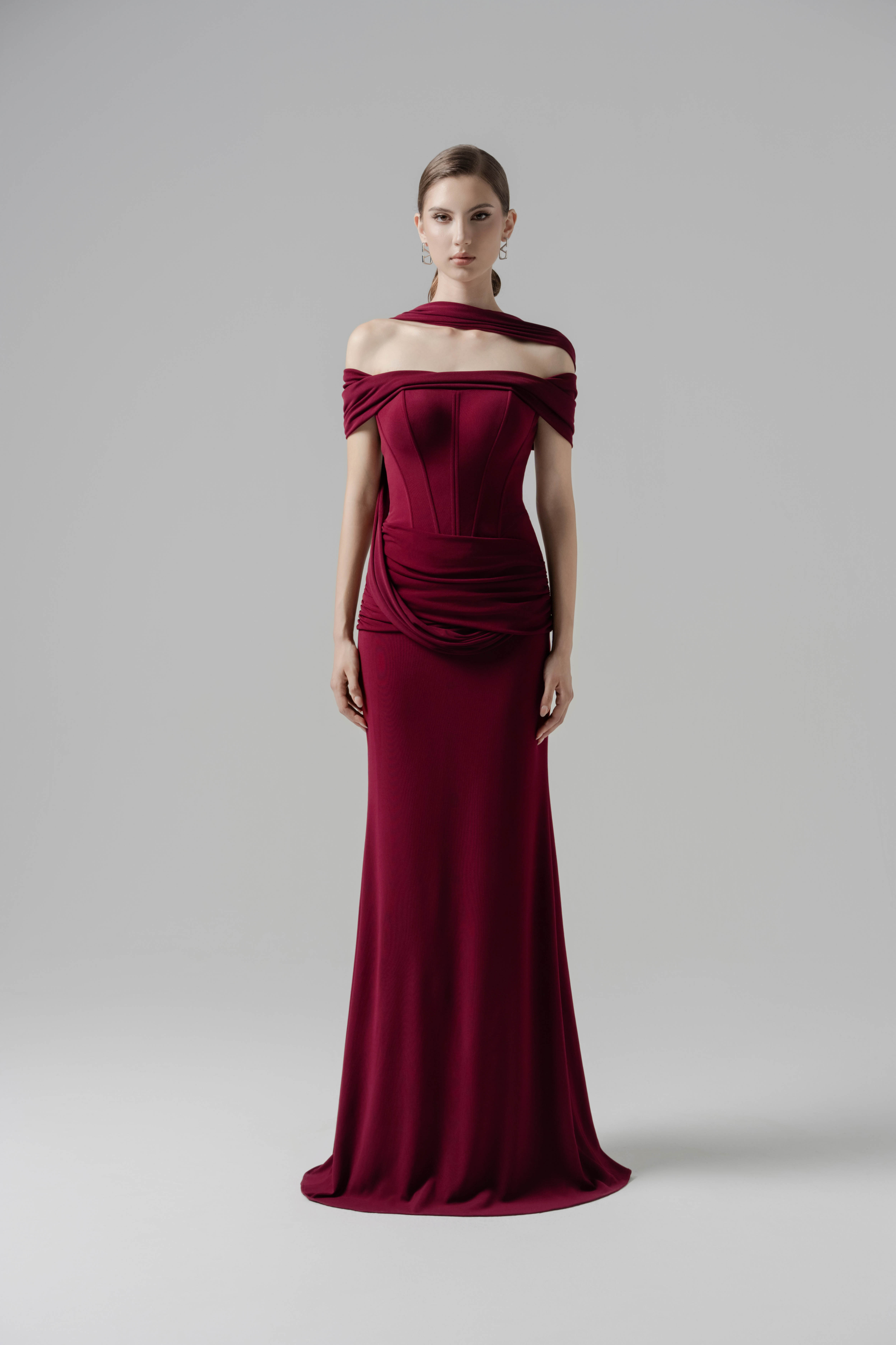 Velvet Echo Gown