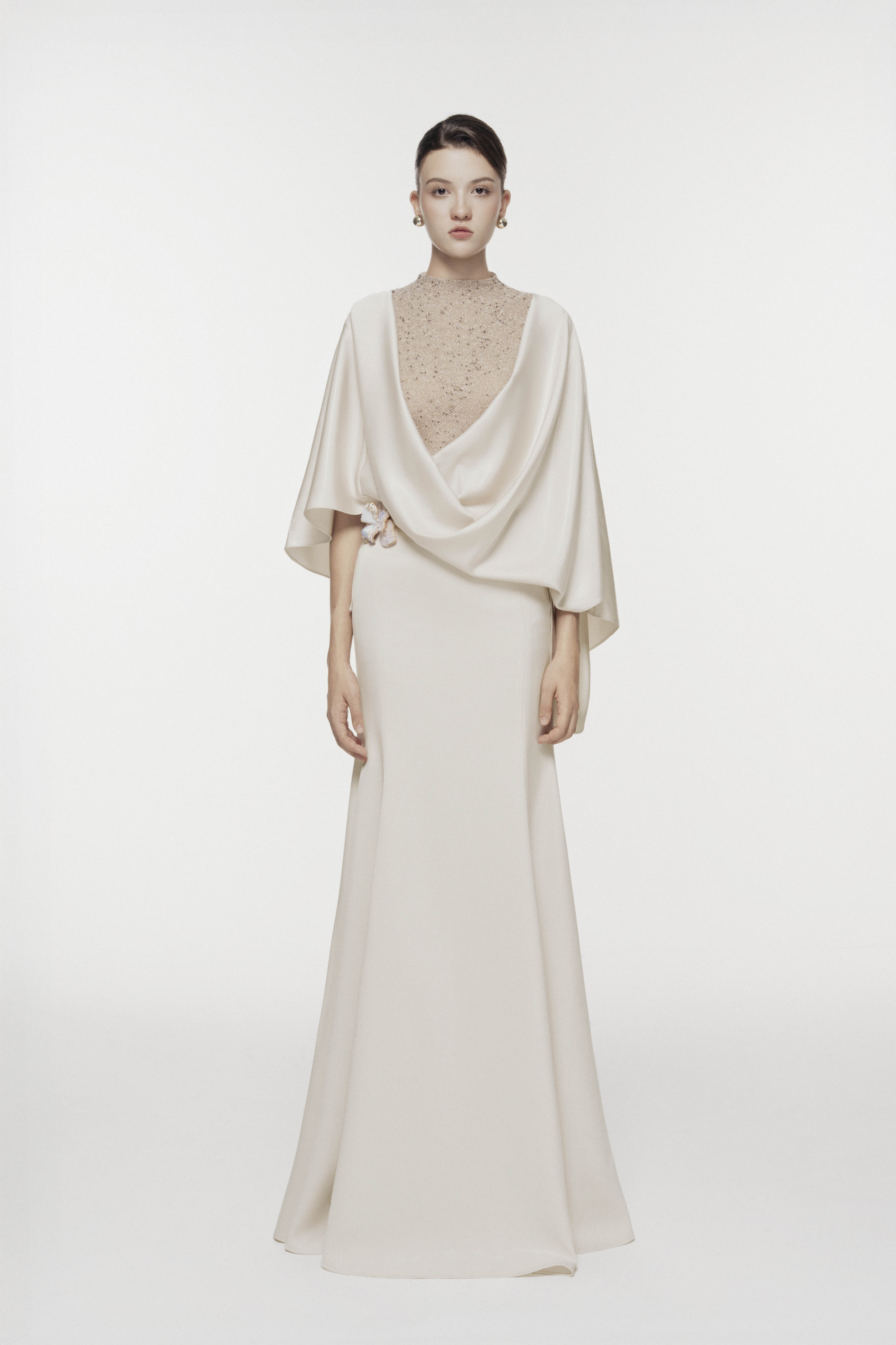 فستان ستارليت بكشكش