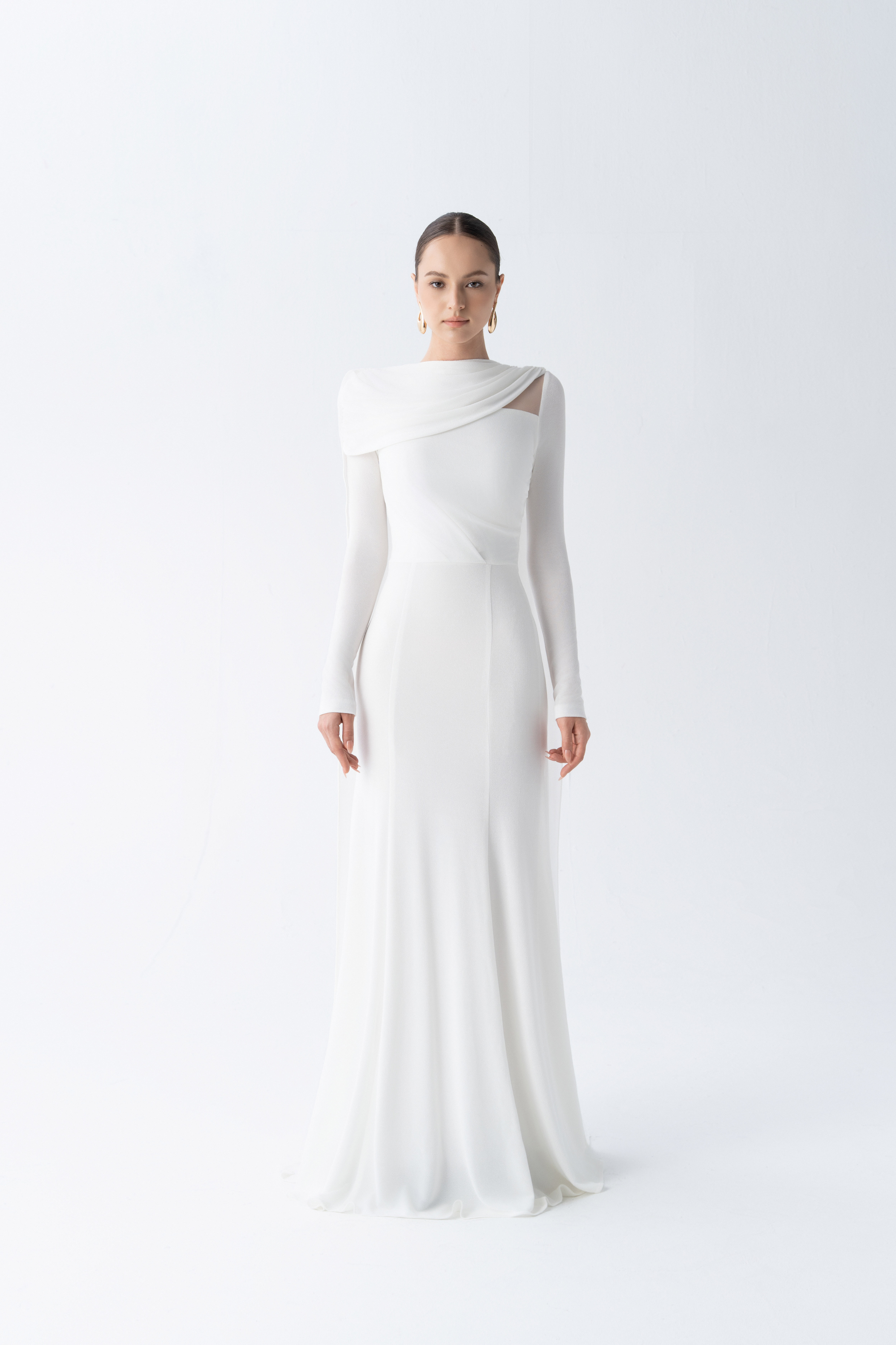 Eclipse Drape Gown