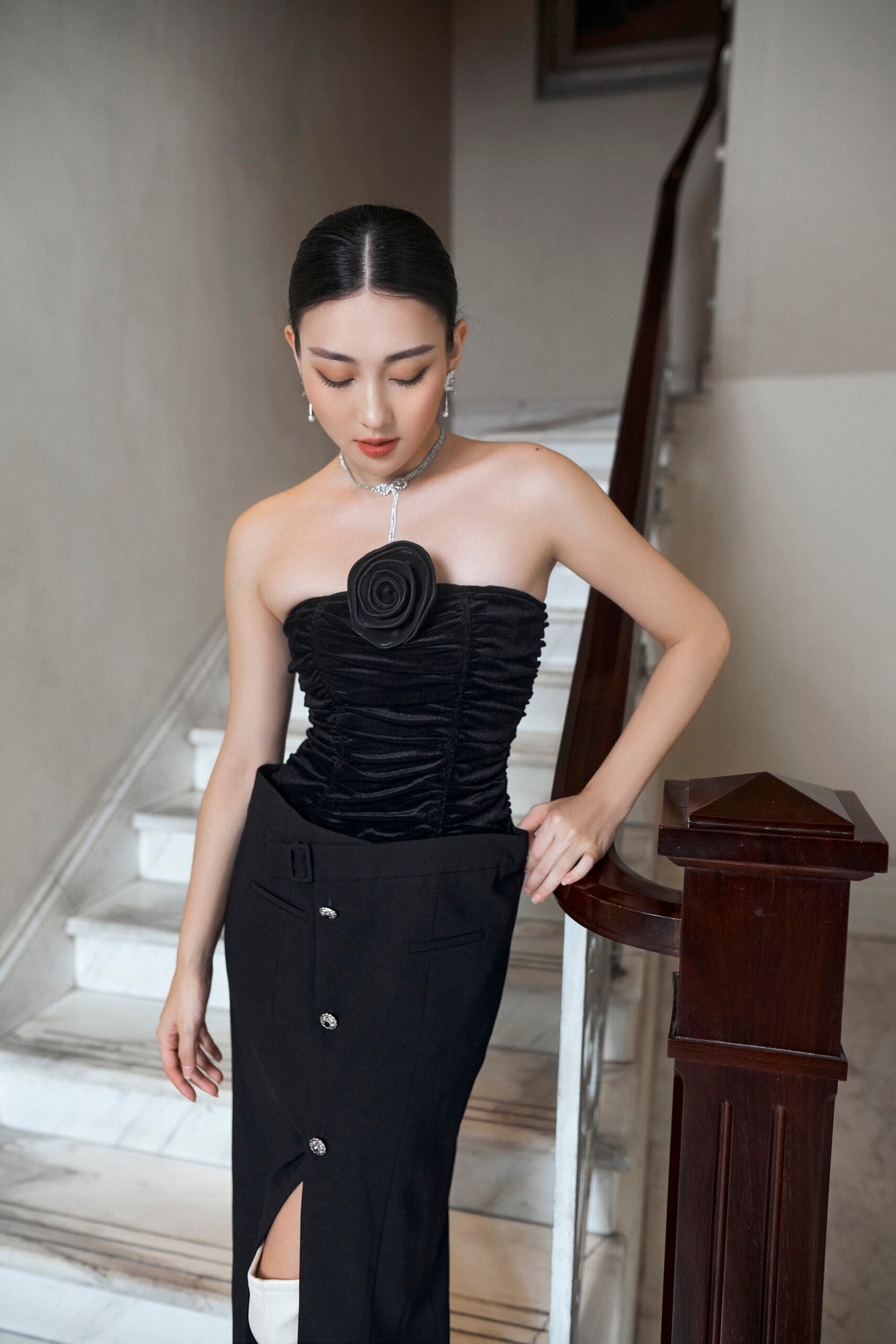 Mariya Middle Slit Dress