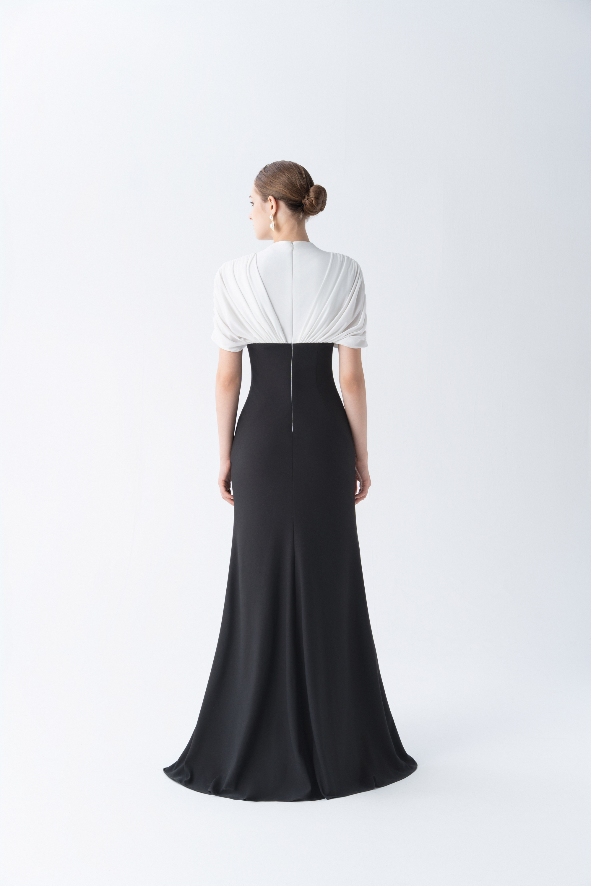 Nocturne Monochrome Gown