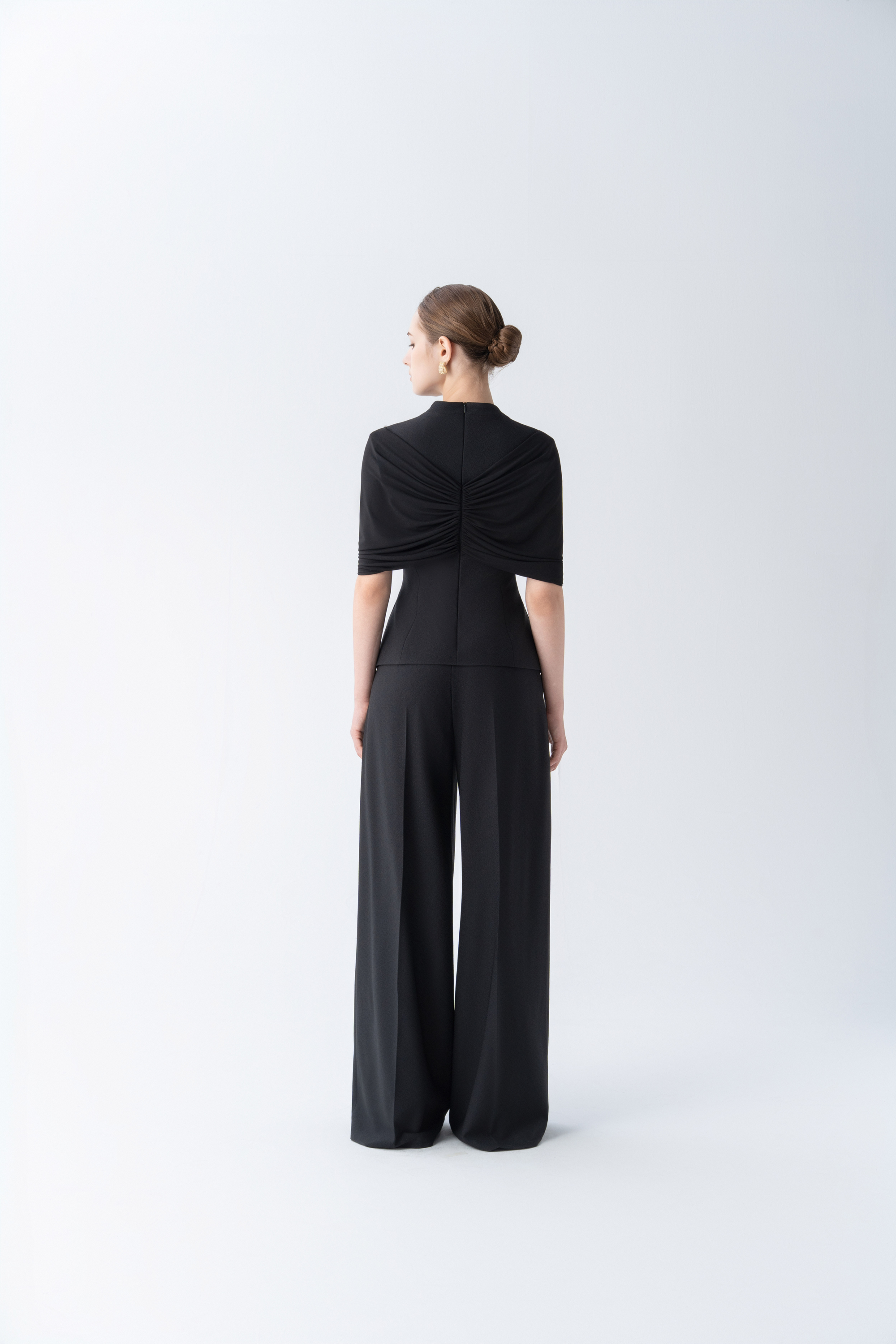 Halo Peplum Top & Luna Classic Pants