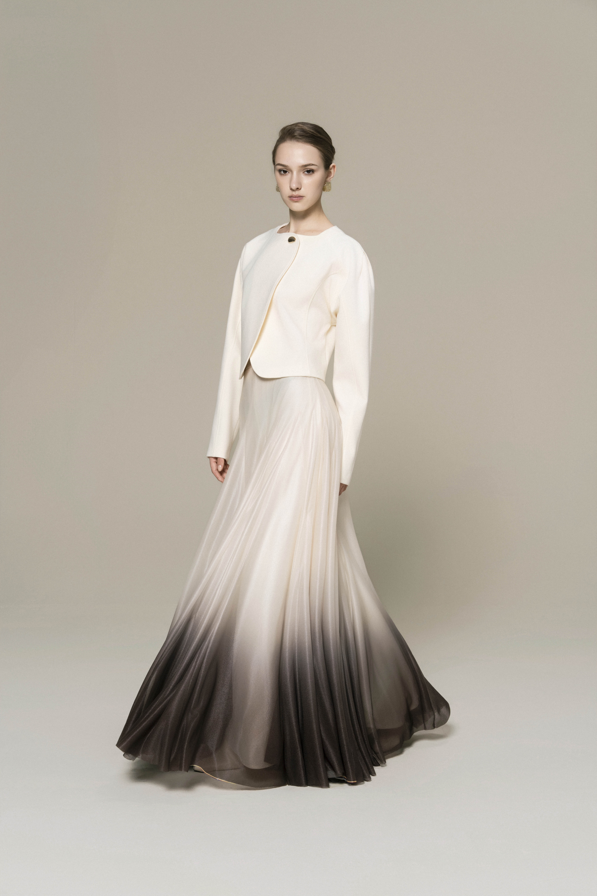 Solstice Cropped Jacket & Ombre Horizon Skirt